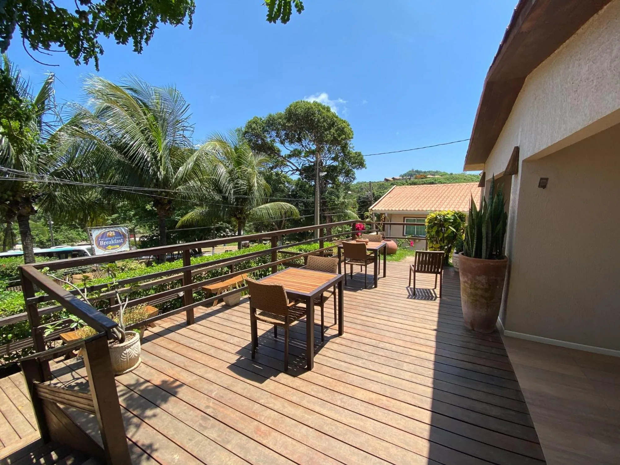 Balcony/Terrace in Pousada da Germana
