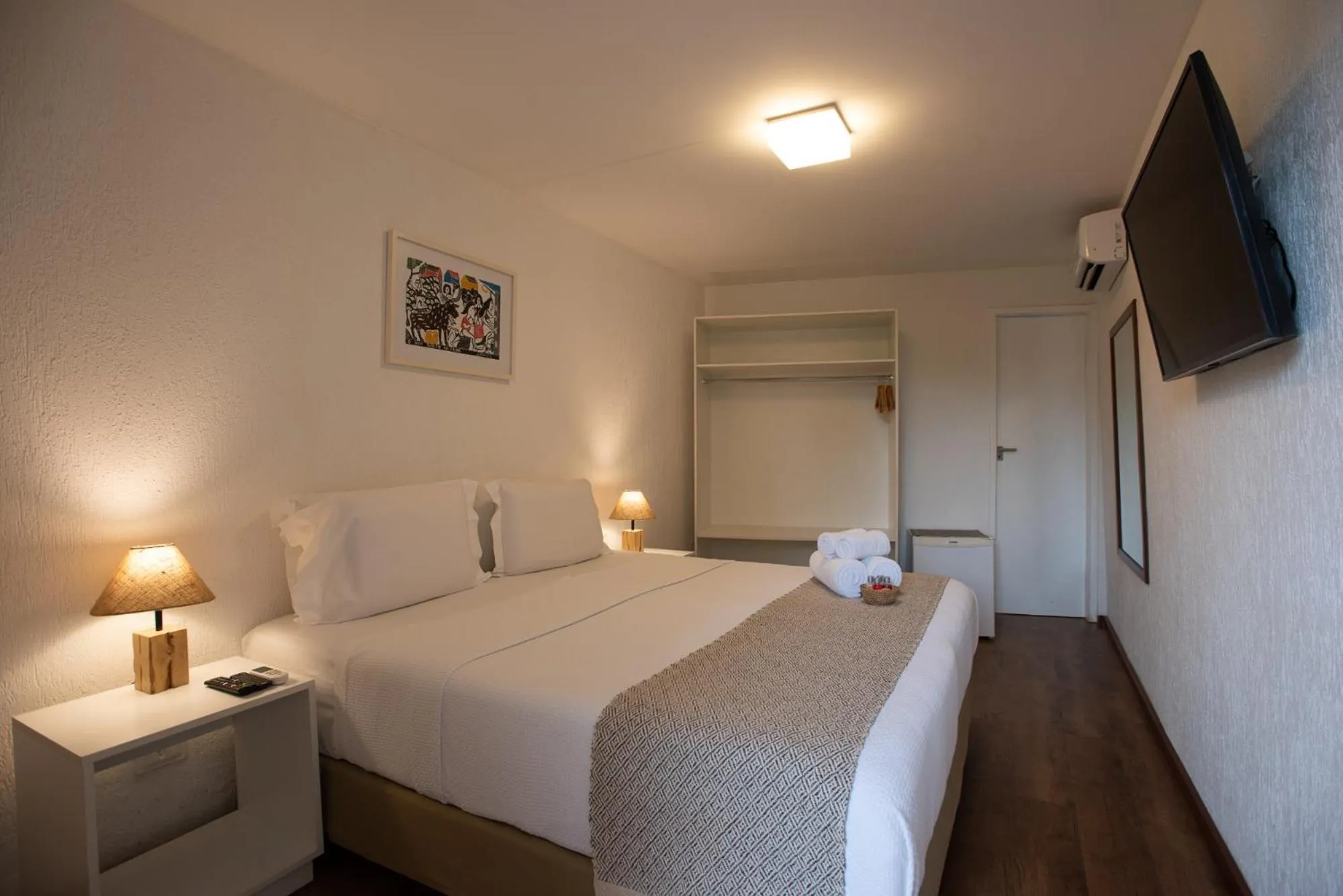 Bed in Pousada da Germana