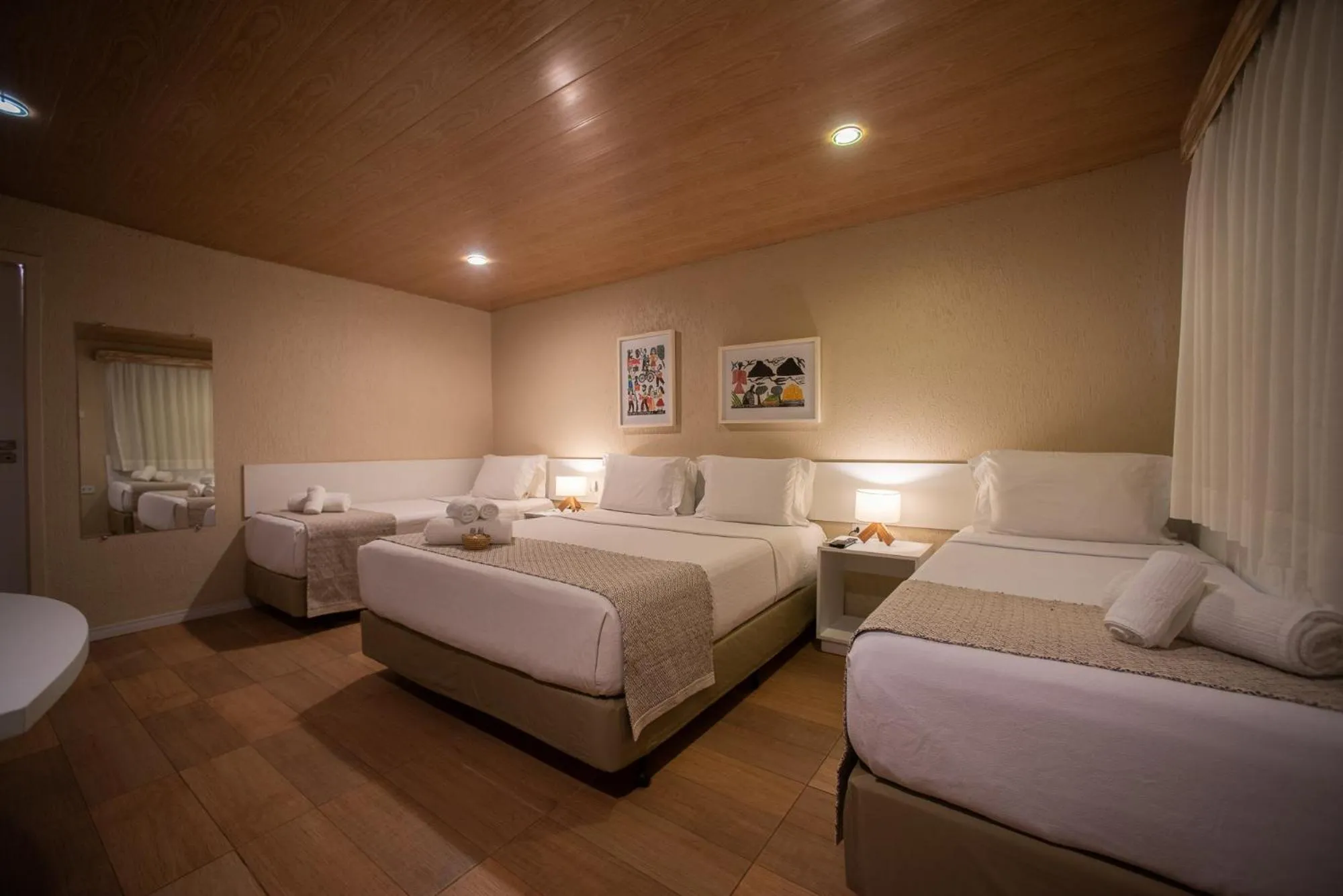 Bed in Pousada da Germana