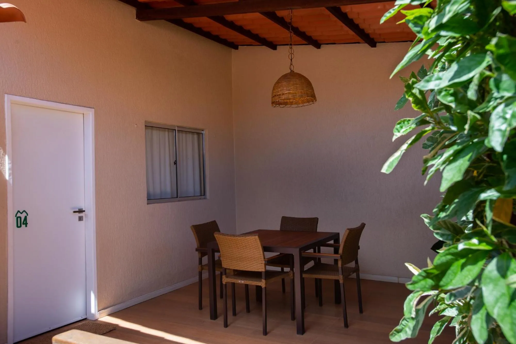 Patio in Pousada da Germana