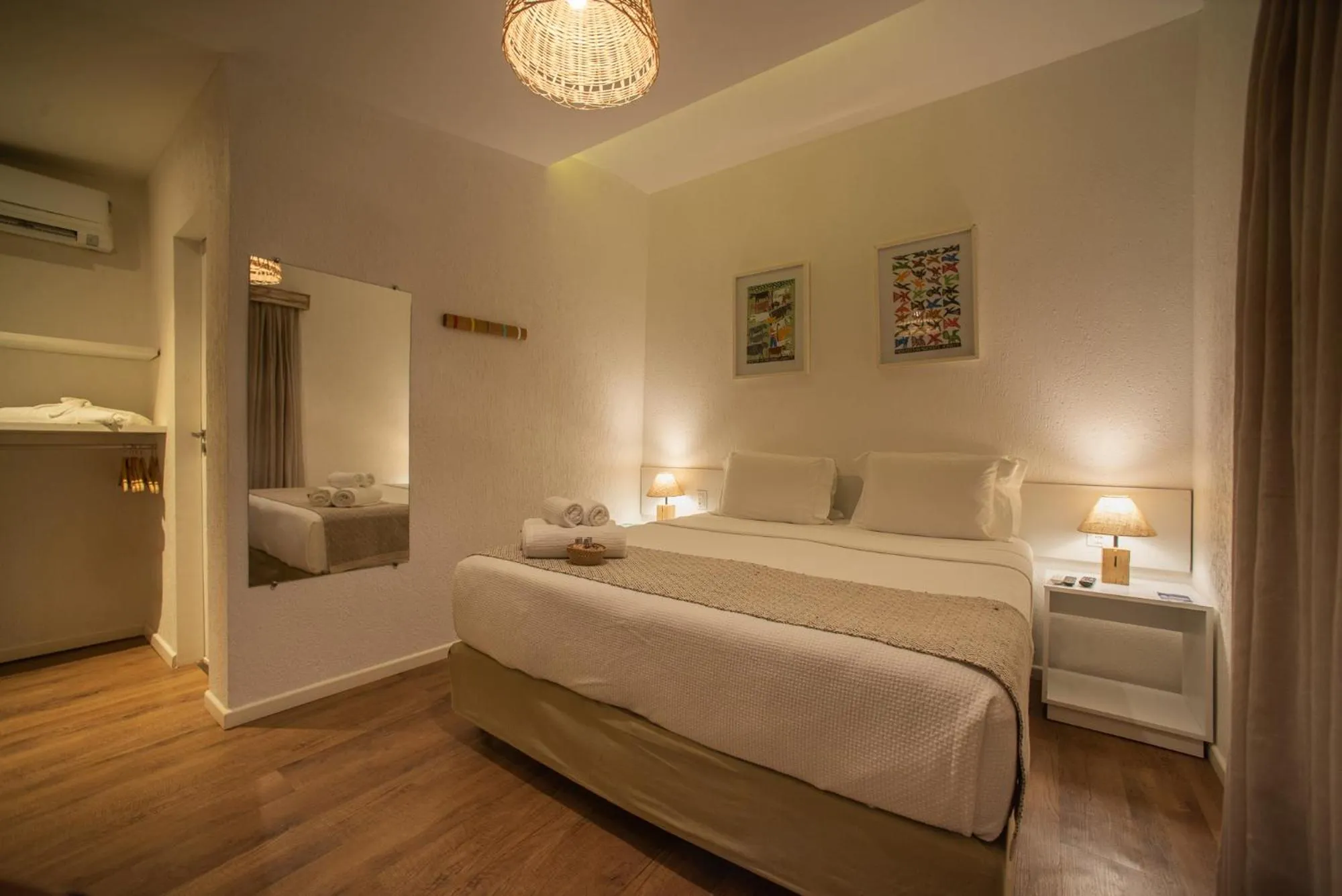 Bed in Pousada da Germana