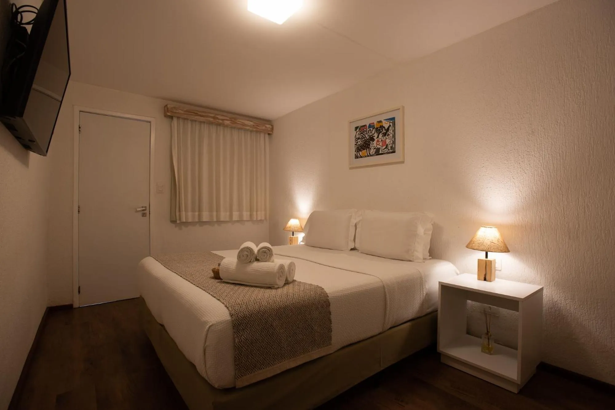 Bed in Pousada da Germana