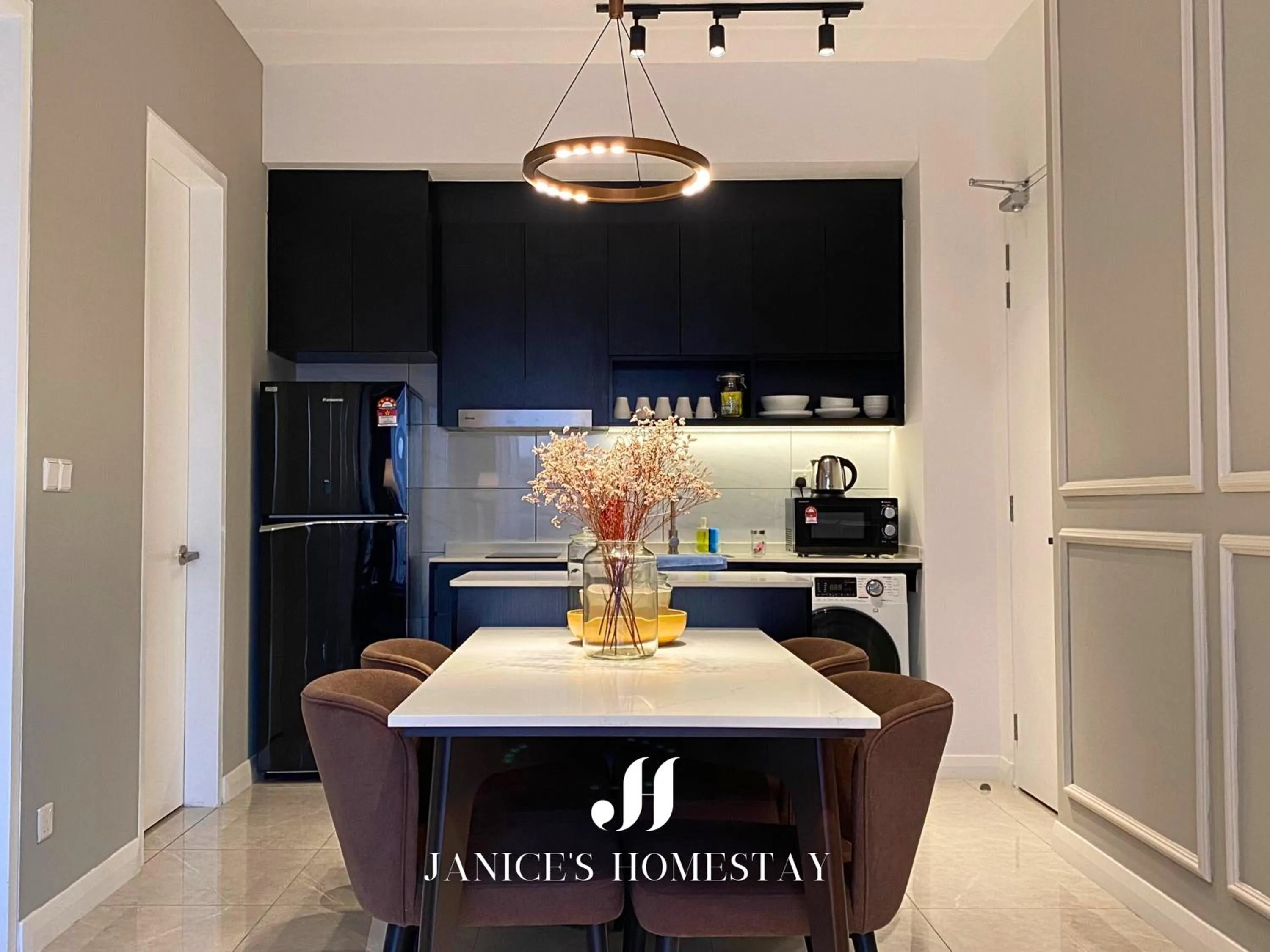 Coffee/tea facilities in Axon Residences Bukit Bintang by Janice's Homestay