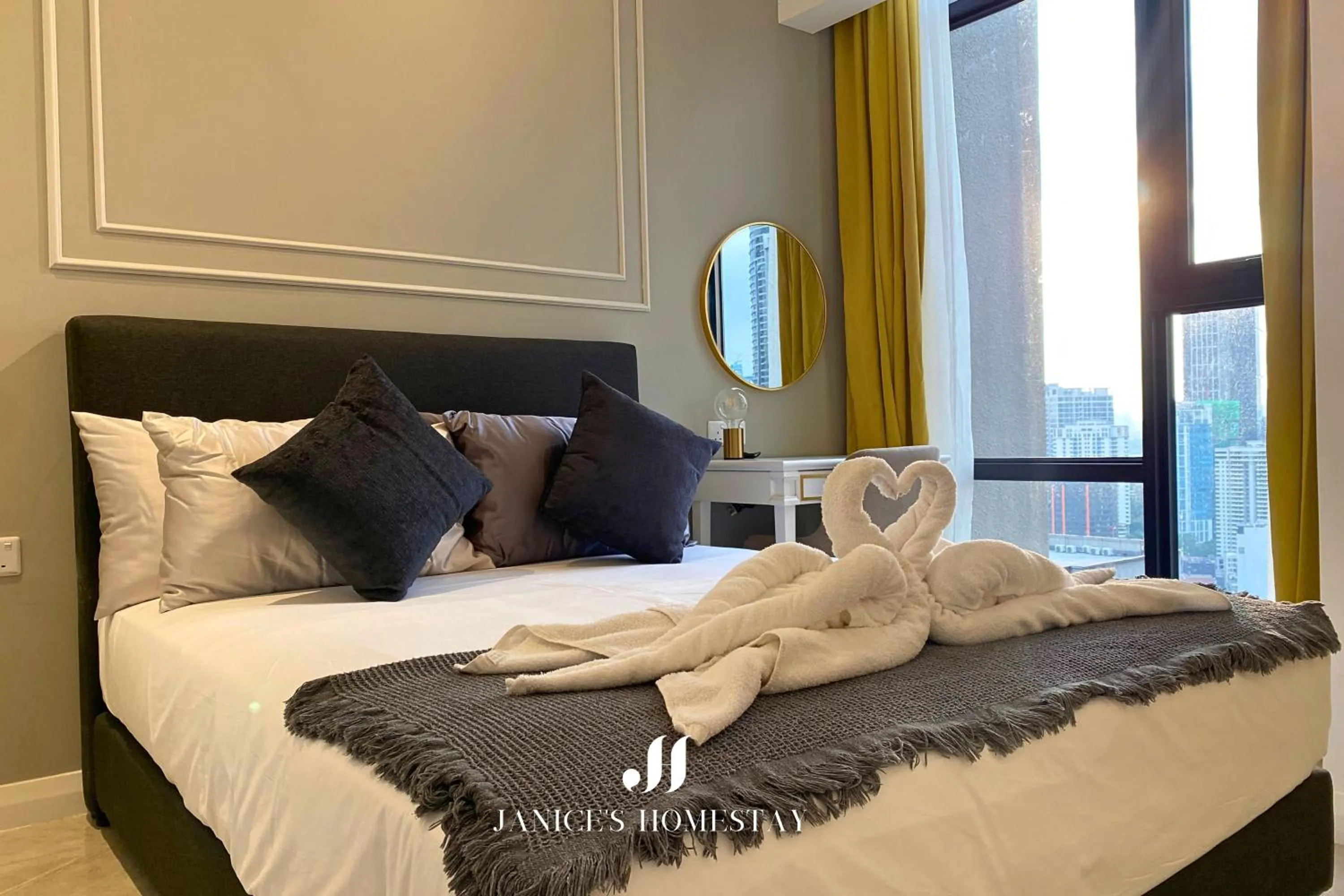 Bedroom, Bed in Axon Residences Bukit Bintang by Janice's Homestay