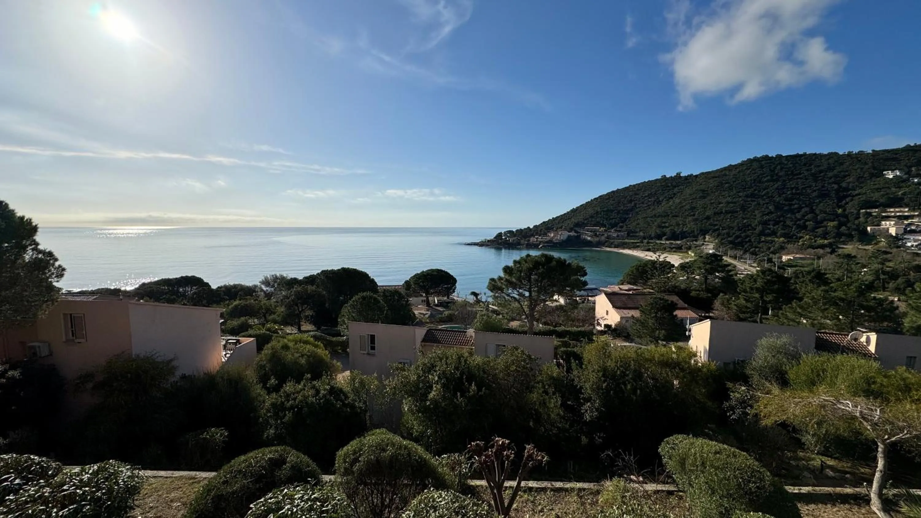 Sea view in Résidence le Télémaque