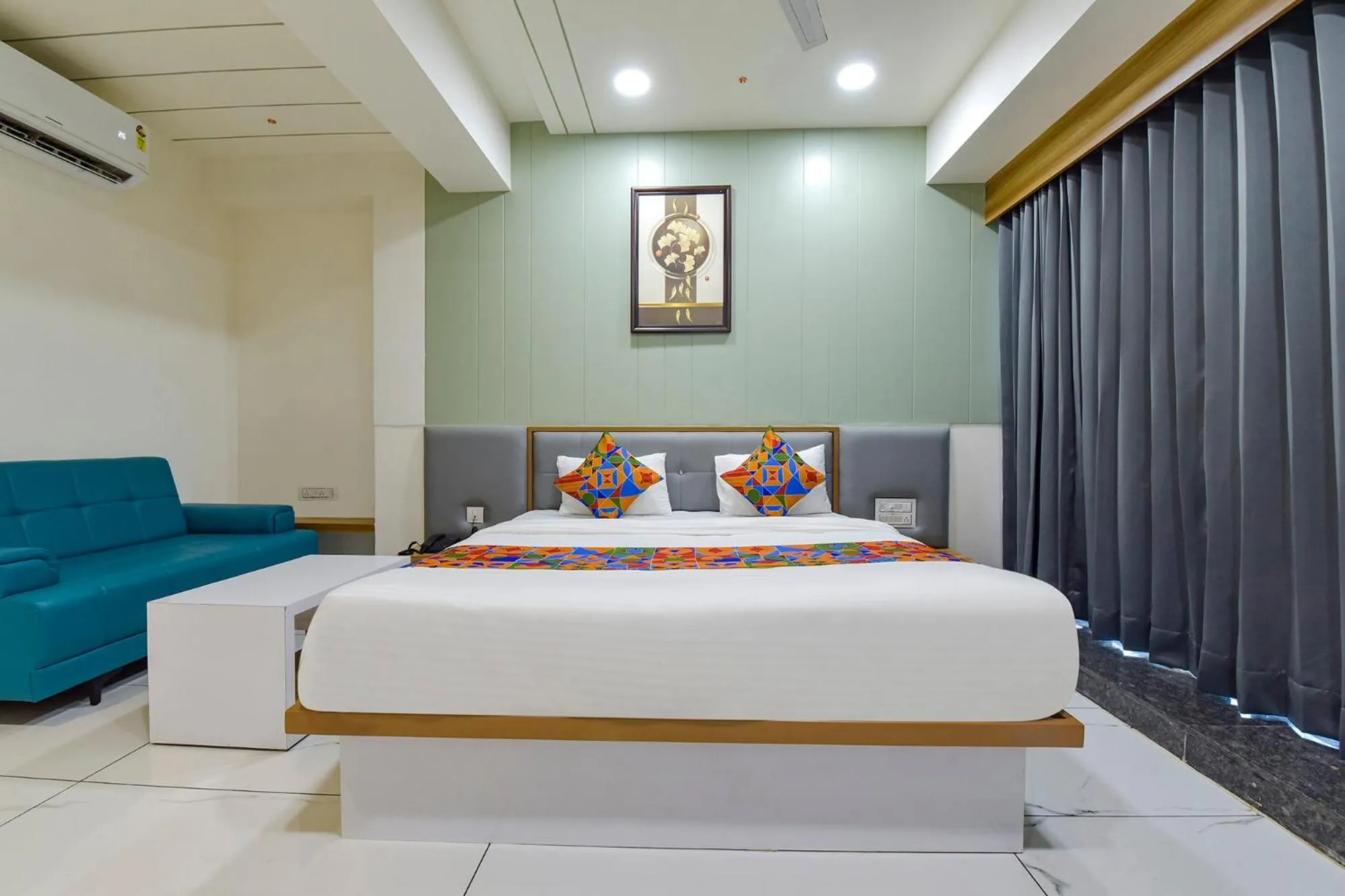 Bed in FabHotel Bliss