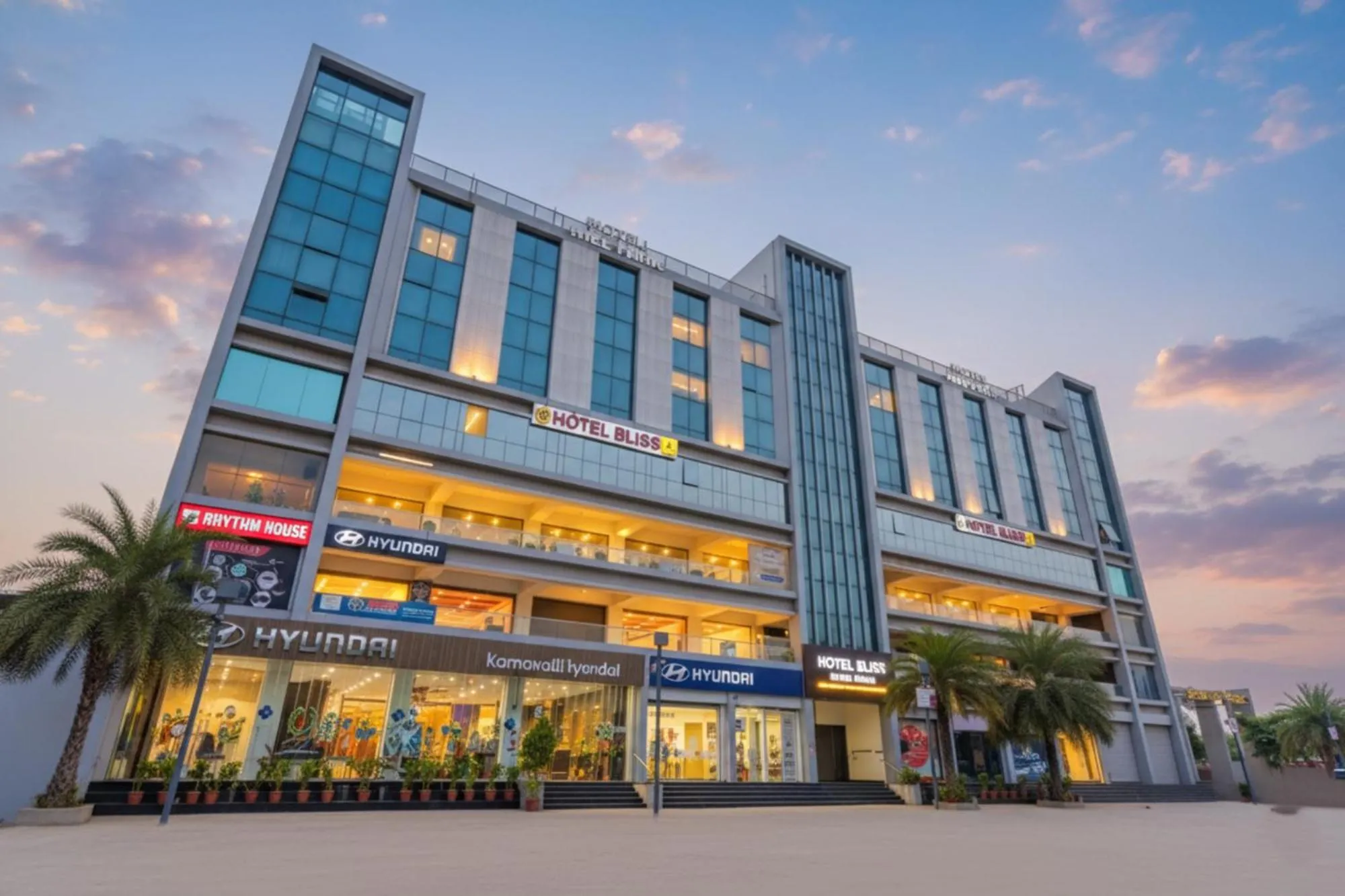 Property building in FabHotel Bliss - Inside Suryam Trade Centre