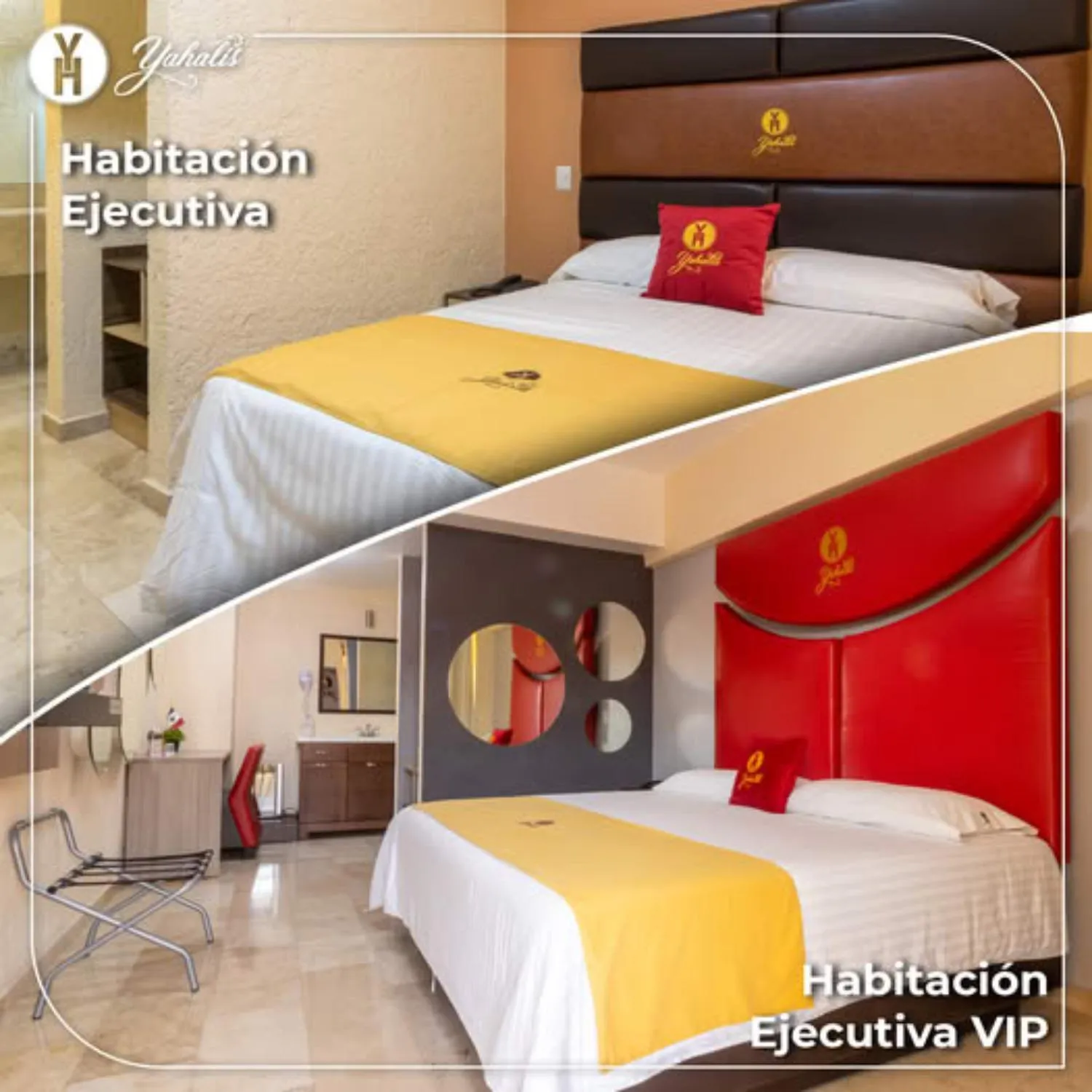 Bed in Hotel Yahalis