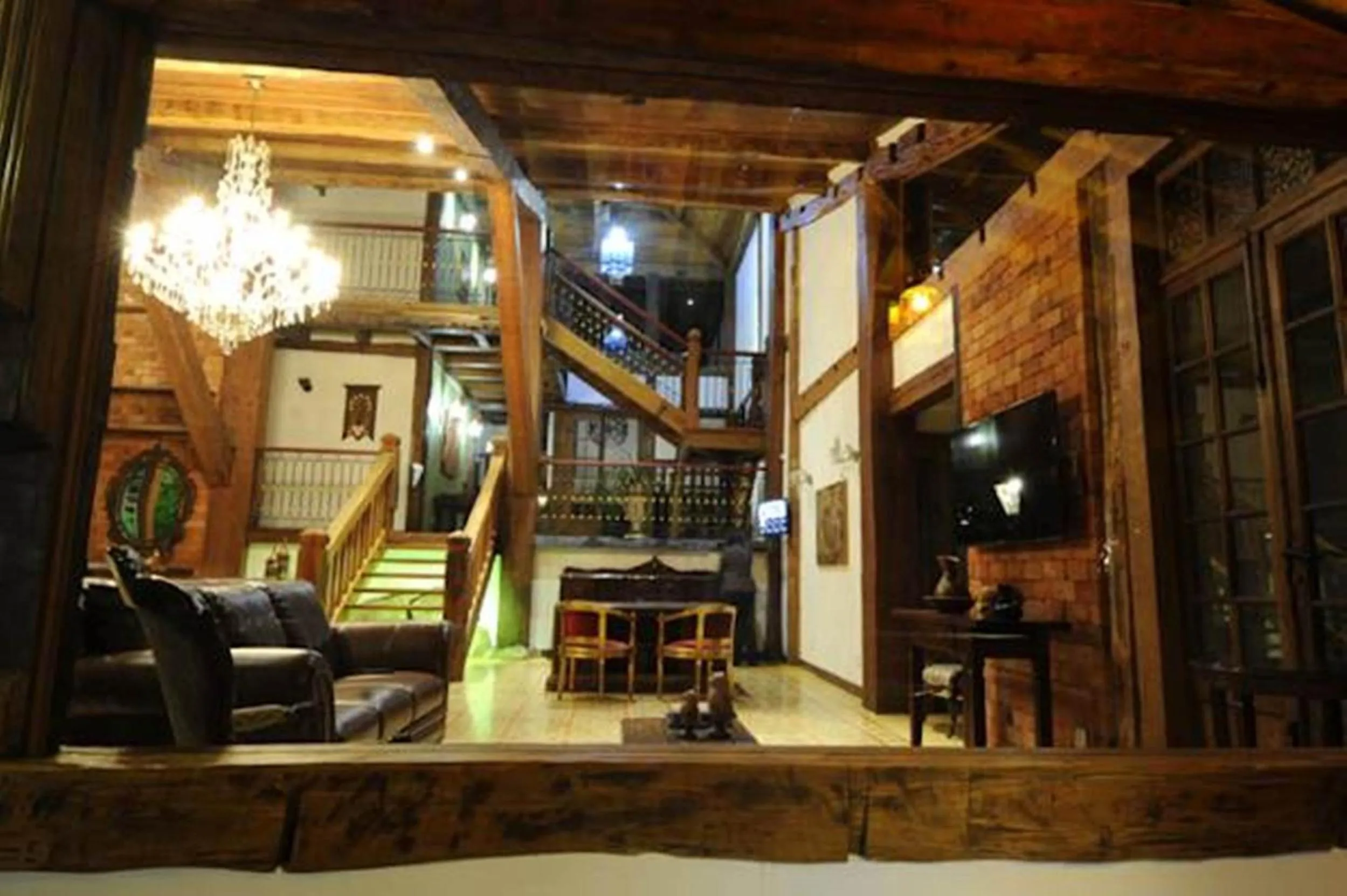 Lobby or reception in Pousada Chão de Minas