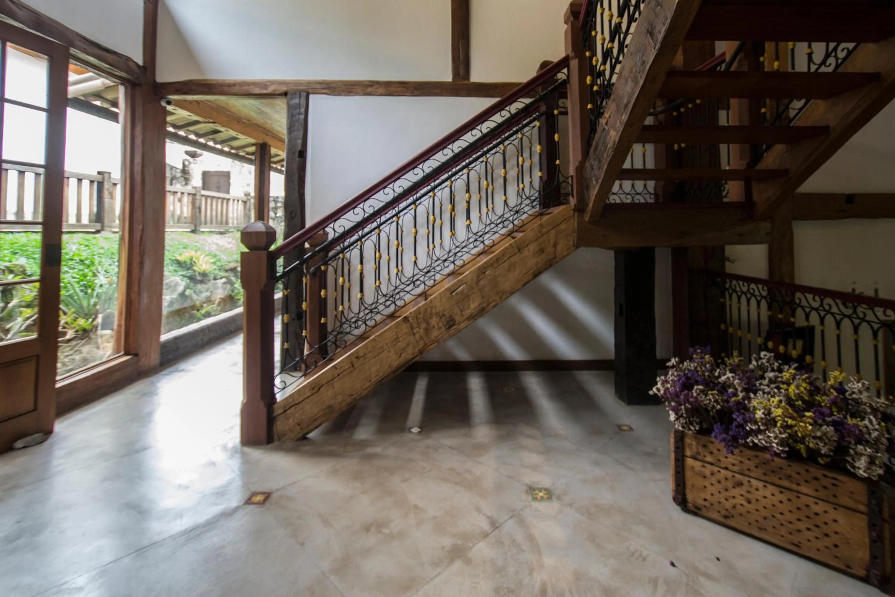 Decorative detail in Pousada Chão de Minas