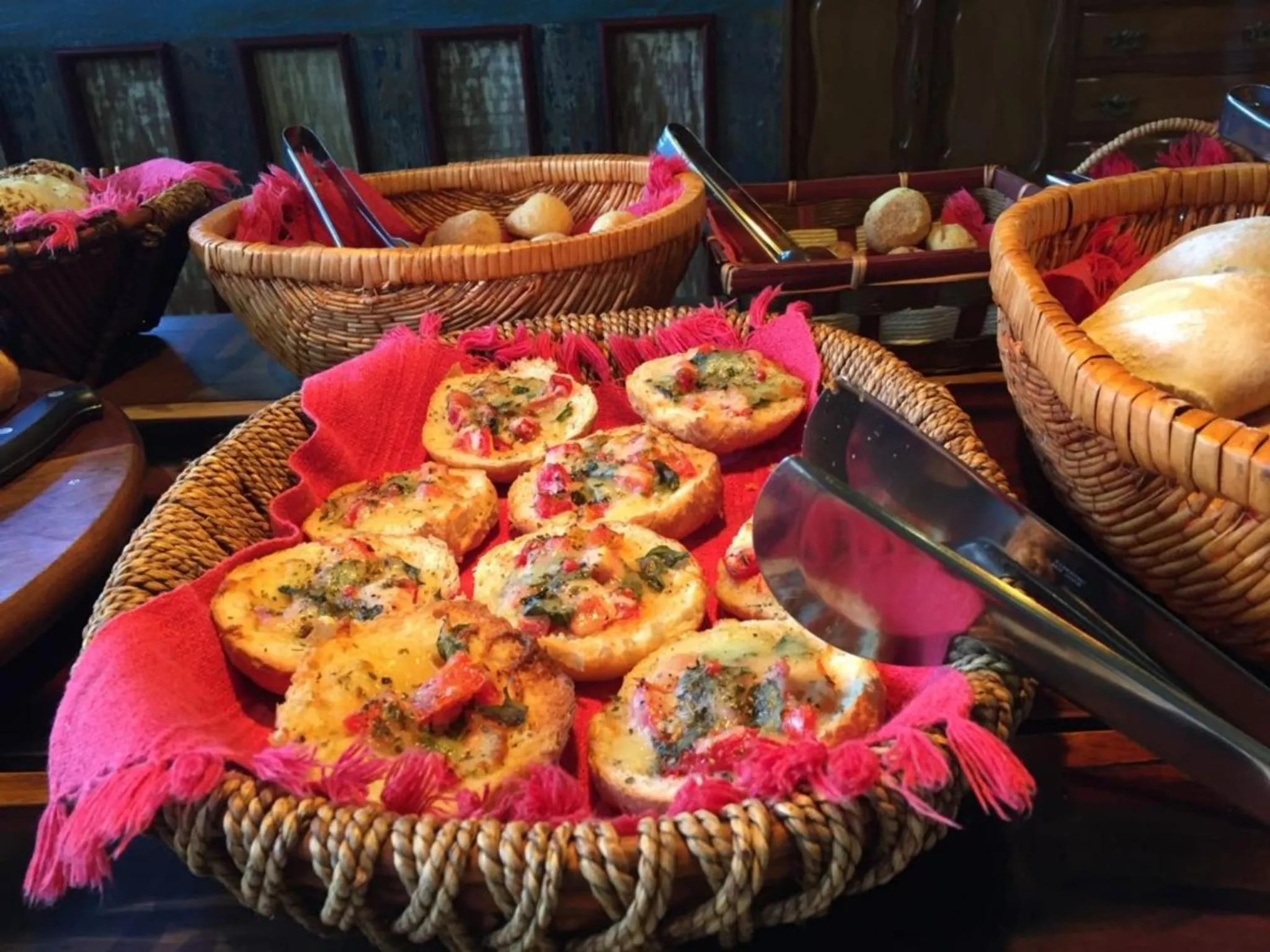 Continental breakfast in Pousada Chão de Minas