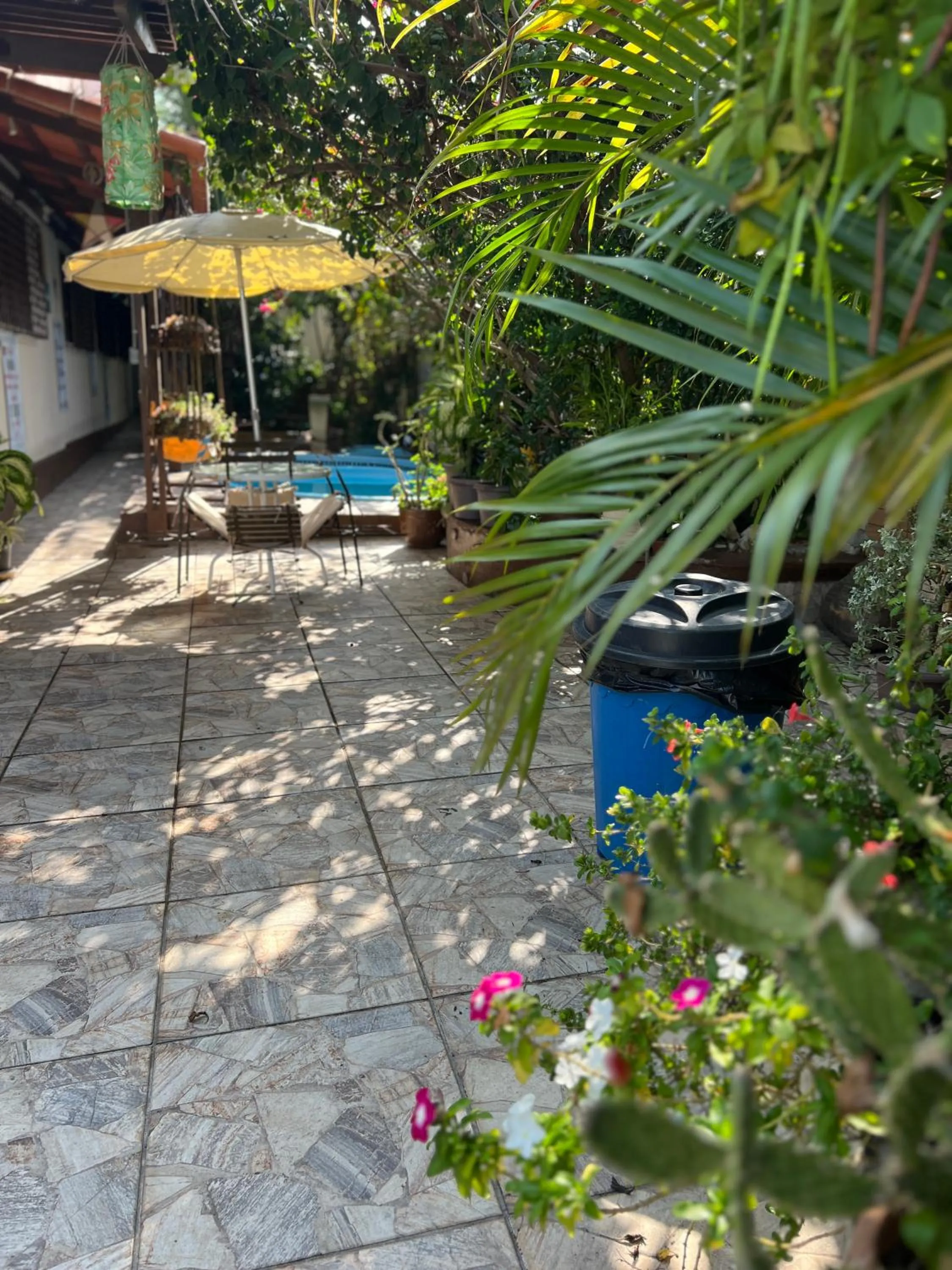 Swimming pool in Pousada Flor Dália