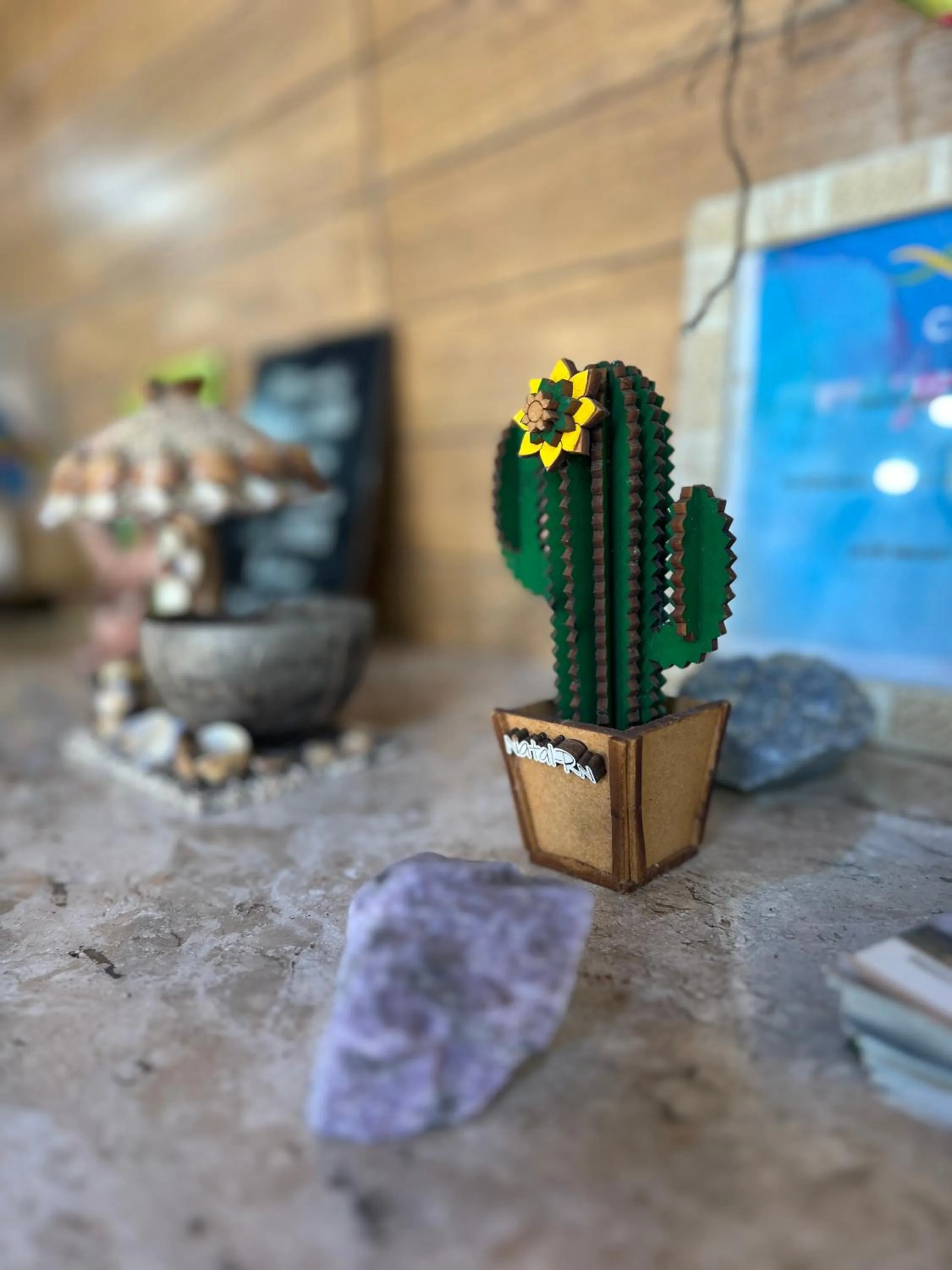 Seating area in Pousada Flor Dália