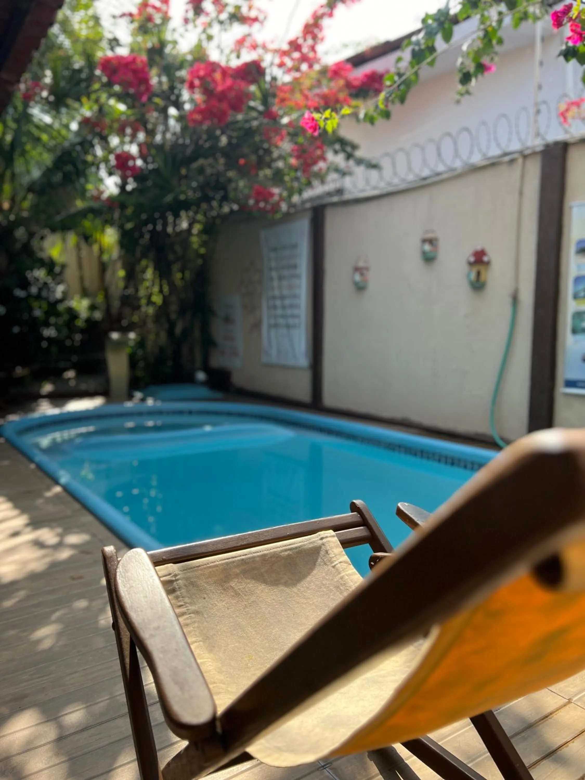 Swimming pool in Pousada Flor Dália