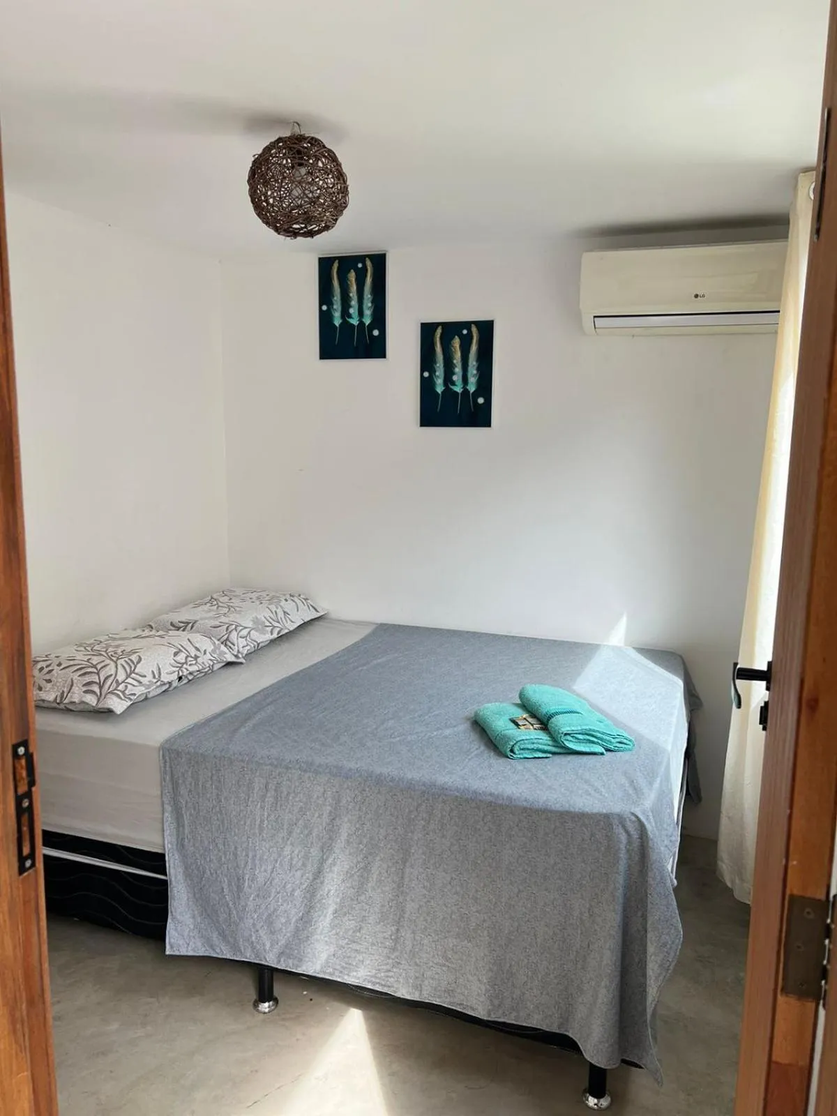 Bed in Pousada Bilica