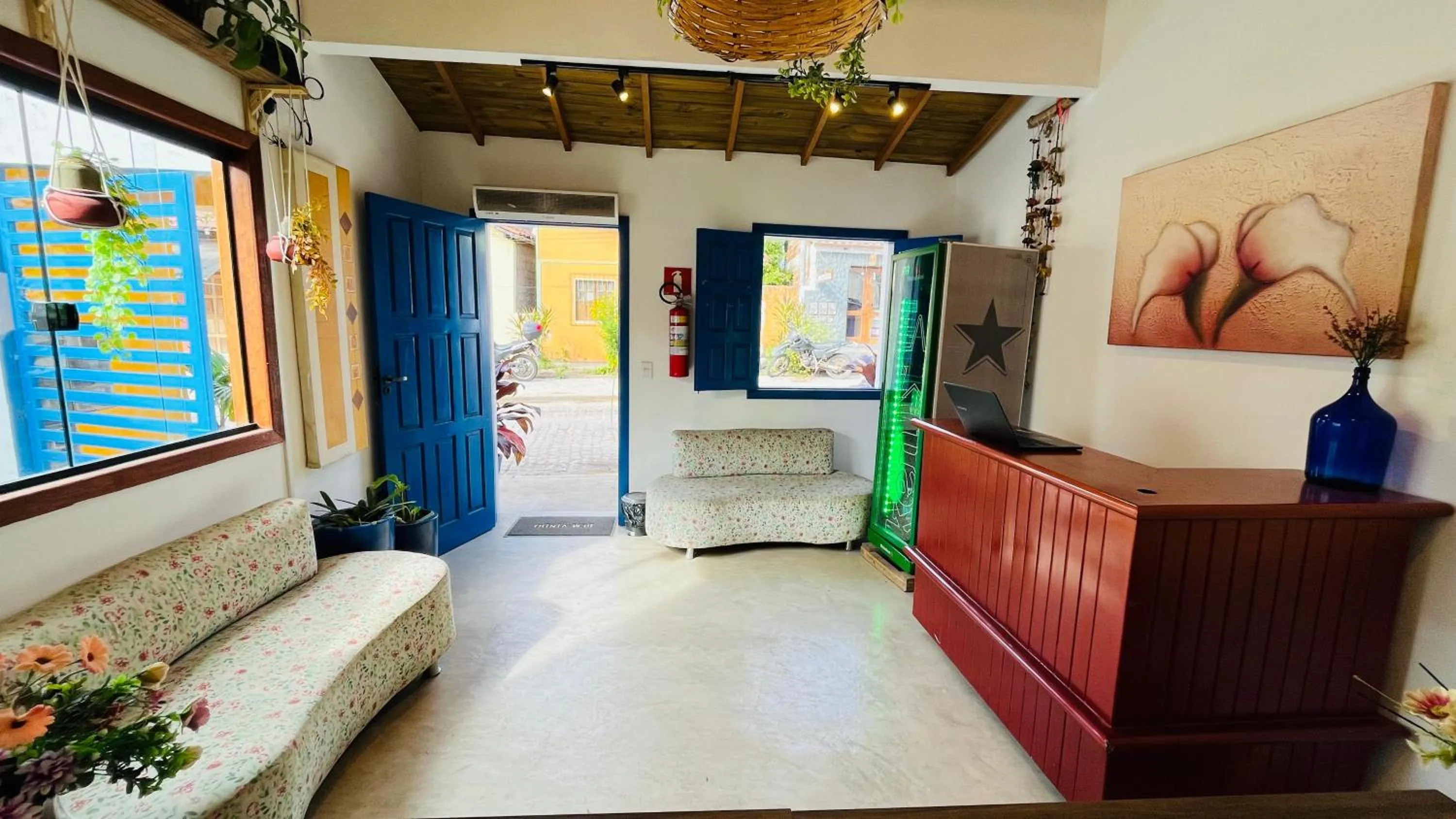 Lobby or reception in Pousada Bilica
