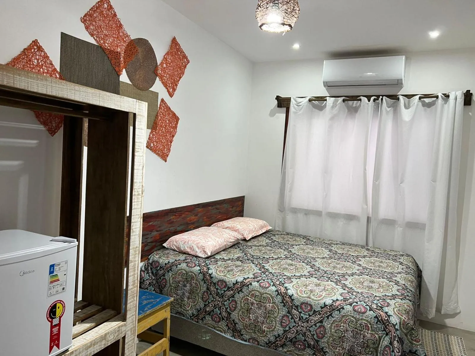 Bed in Pousada Bilica