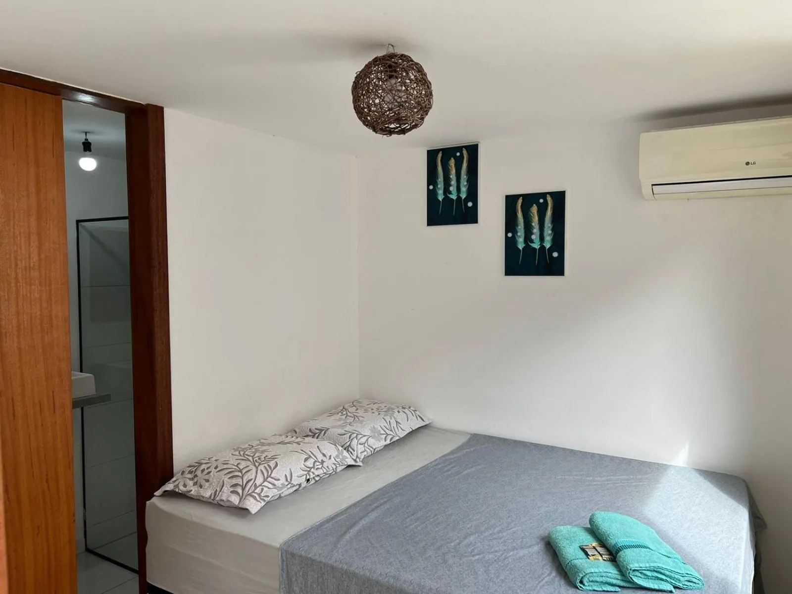 Bed in Pousada Bilica