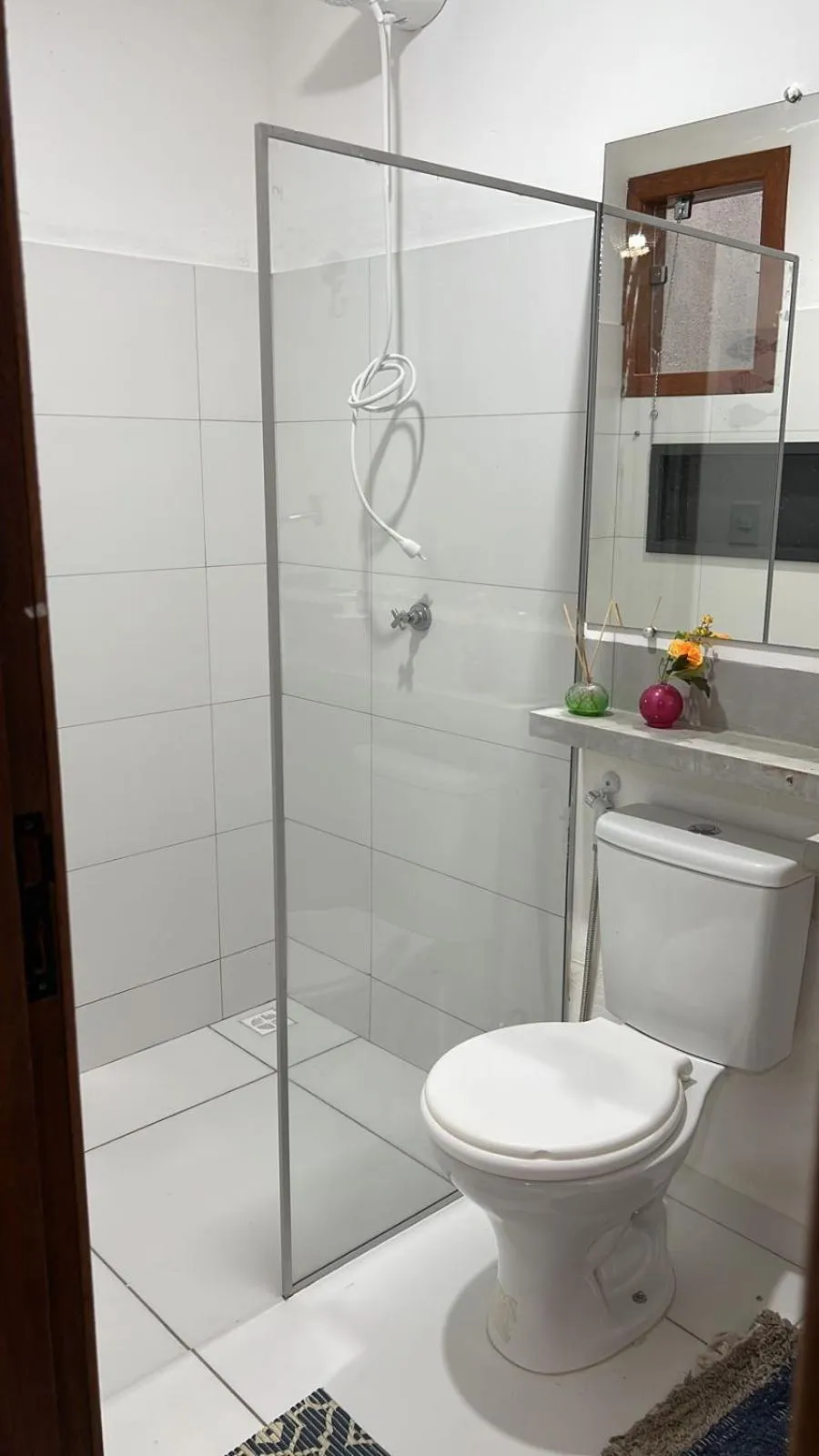 Shower in Pousada Bilica
