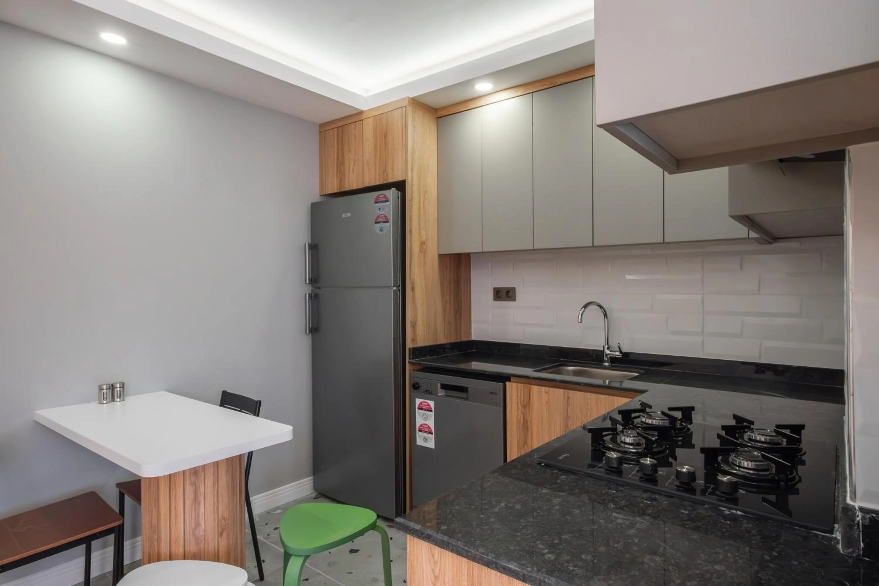 Kitchen or kitchenette in Verde Mare Hotels