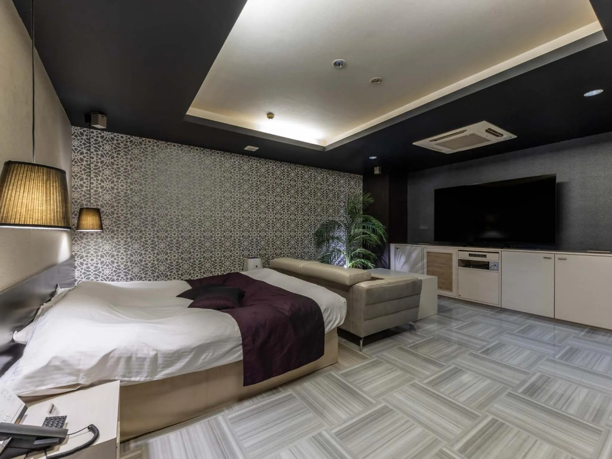 Bed in HOTEL felice Osaka -伊丹空港-