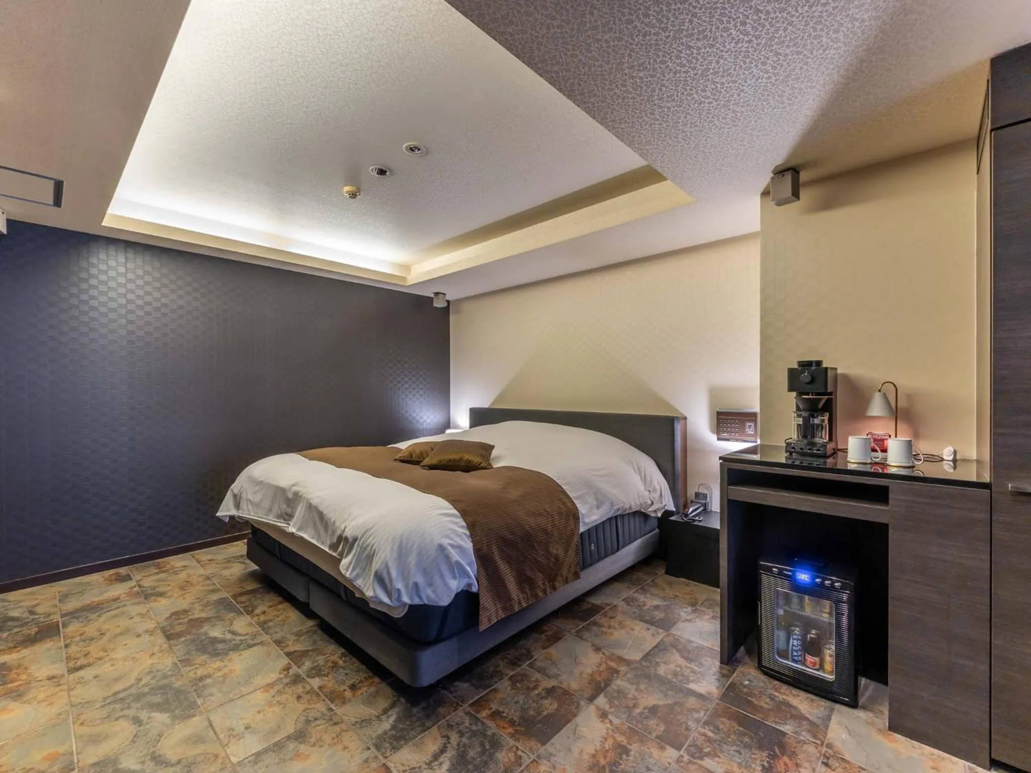 Bed in HOTEL felice Osaka -伊丹空港-