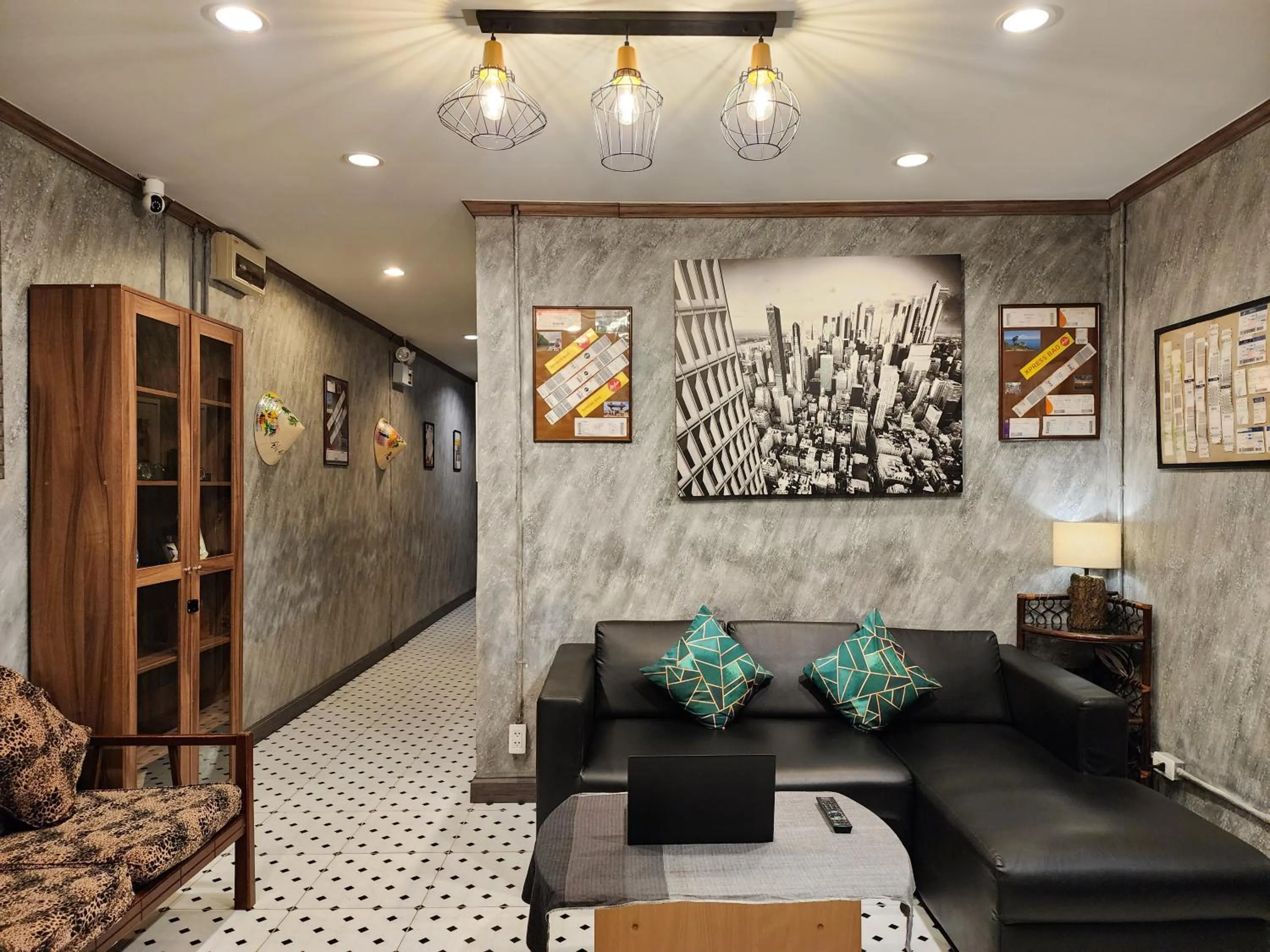 Living room in The Travellers House - Pet Friendly Accommodation