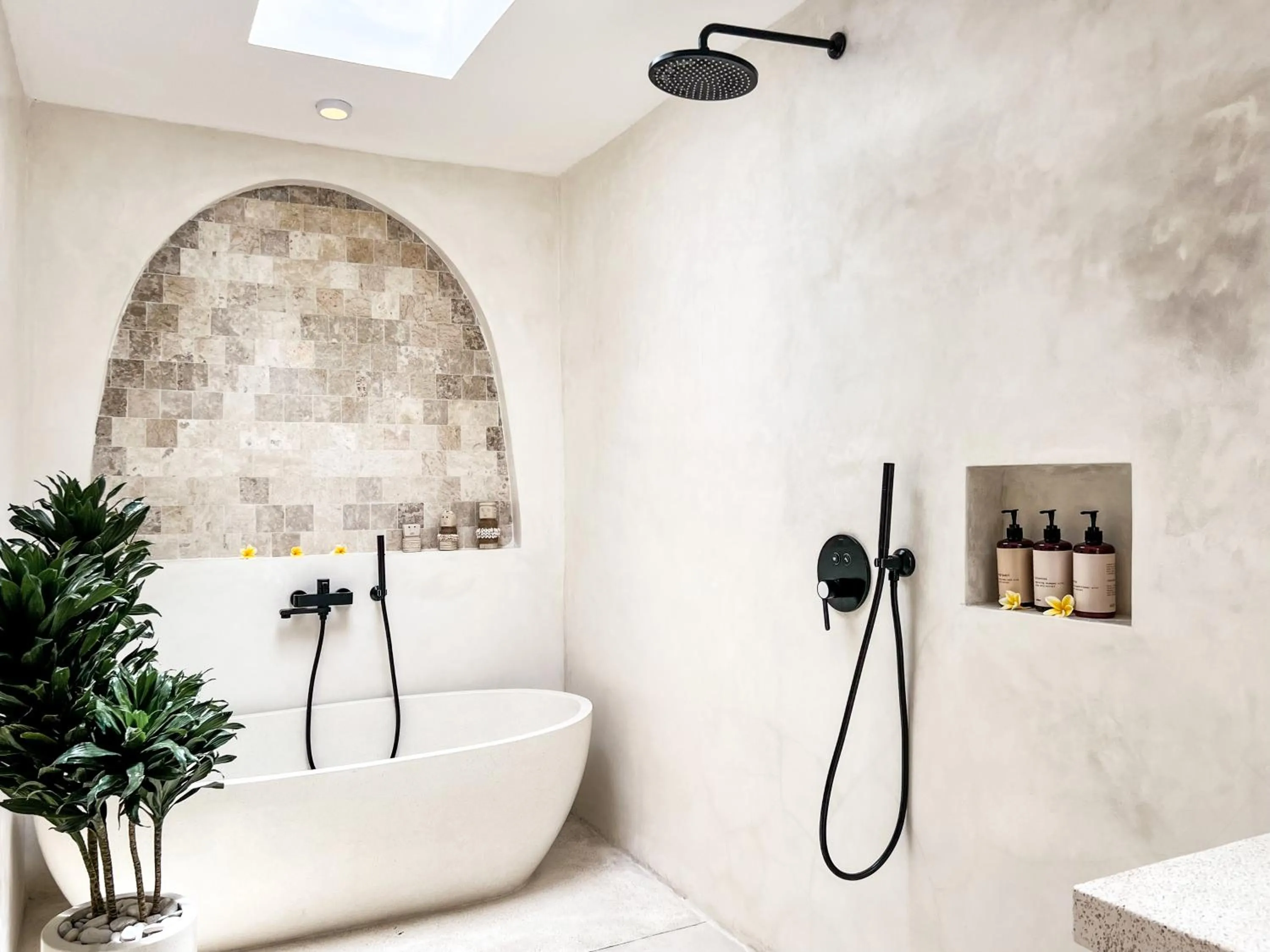 Shower in La Grace Villa