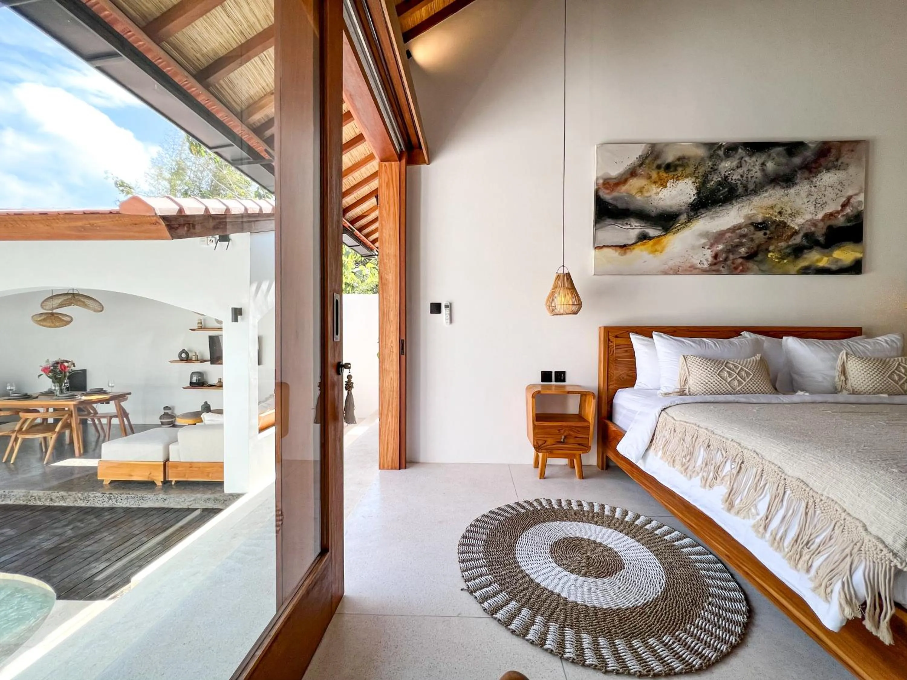 Bed in La Grace Villa