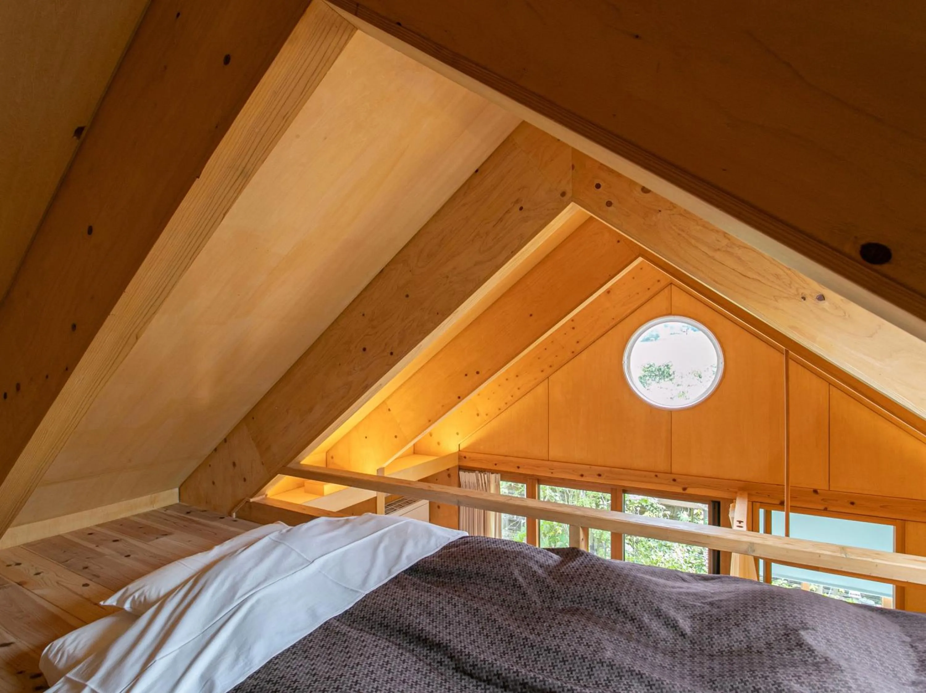 Photo of the whole room, Bed in Kur Park Nagayu