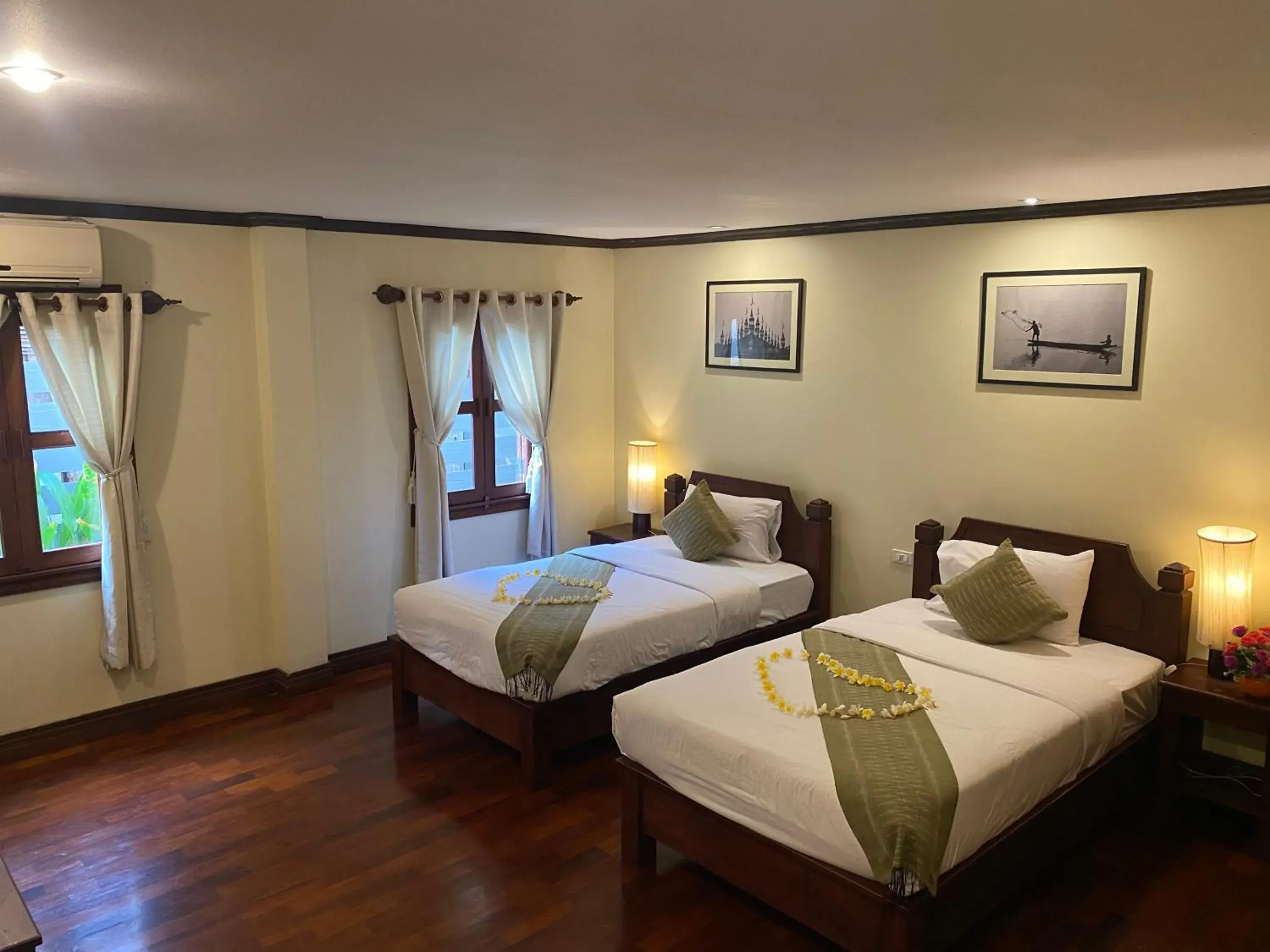 Twin Room with Balcony in Luang Prabang Residence & Travel Twin Room with Balcony in Luang Prabang Residence & Travel