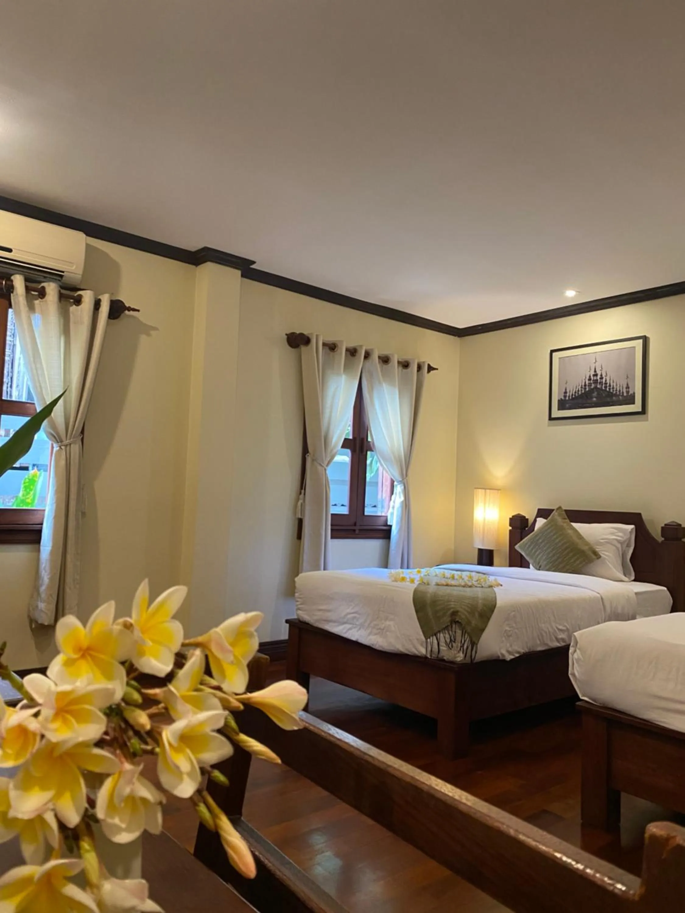 Photo of the whole room, Bed in Luang Prabang Residence & Travel