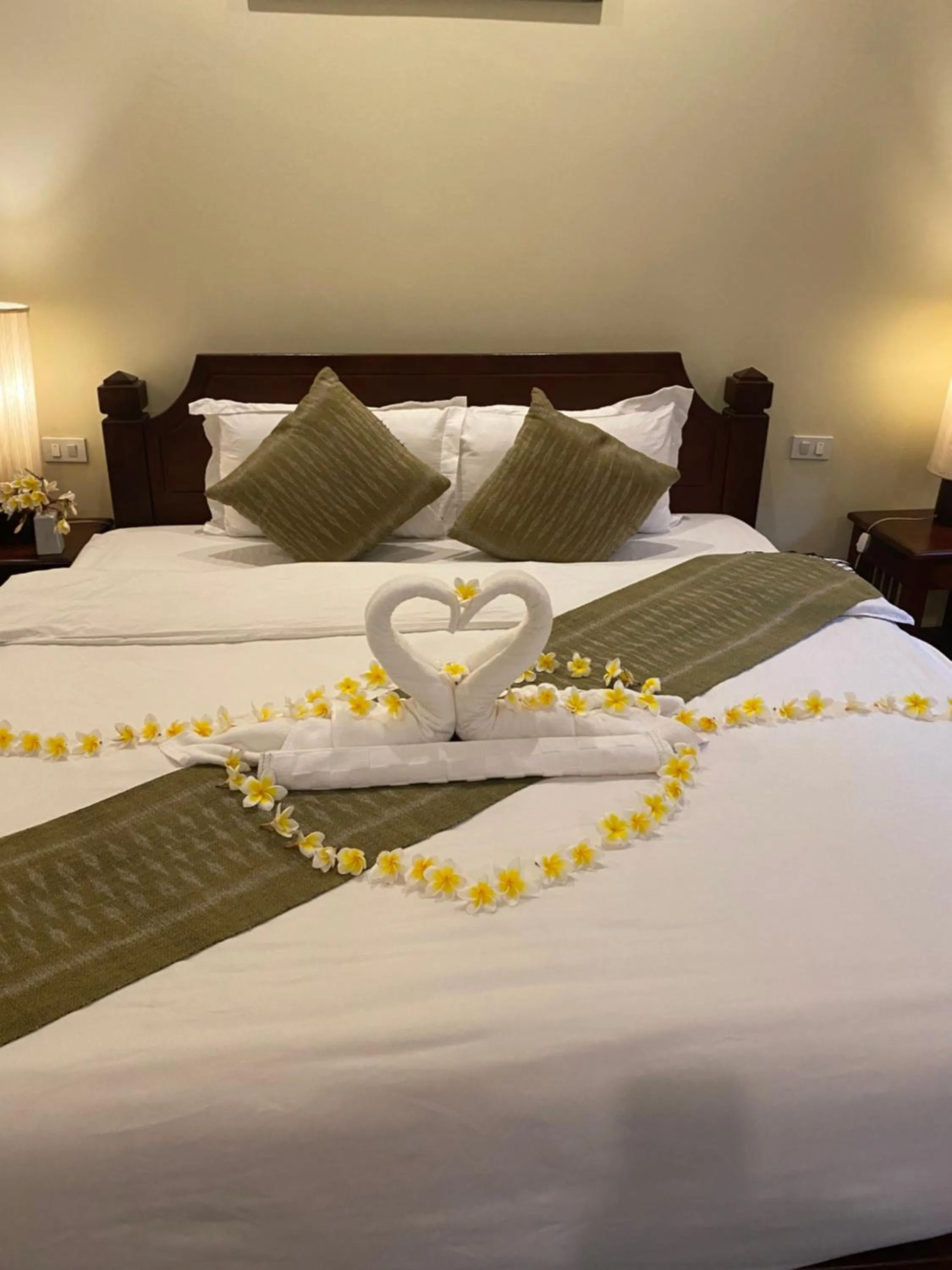 Photo of the whole room, Bed in Luang Prabang Residence & Travel