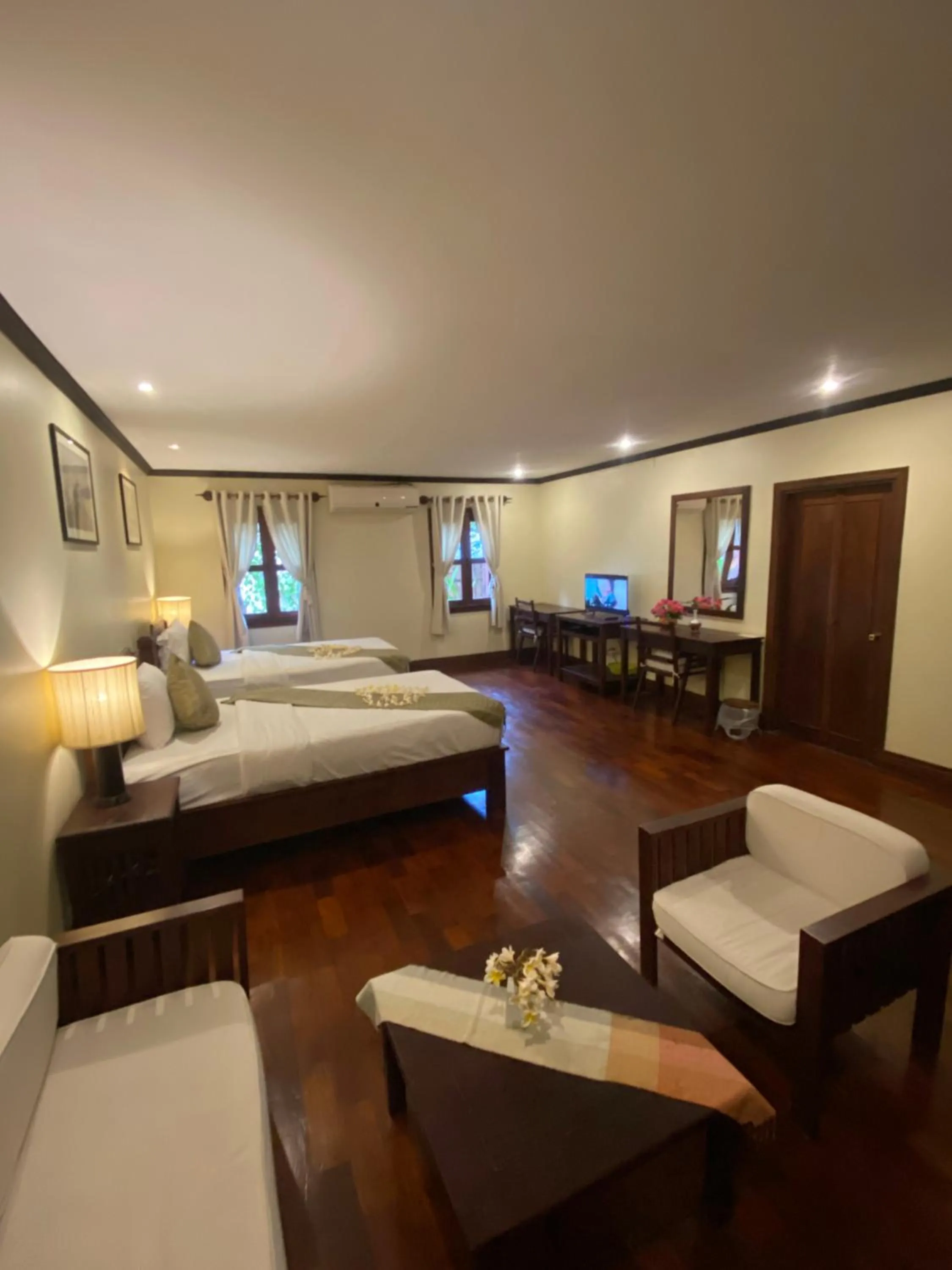 Photo of the whole room, Bed in Luang Prabang Residence & Travel