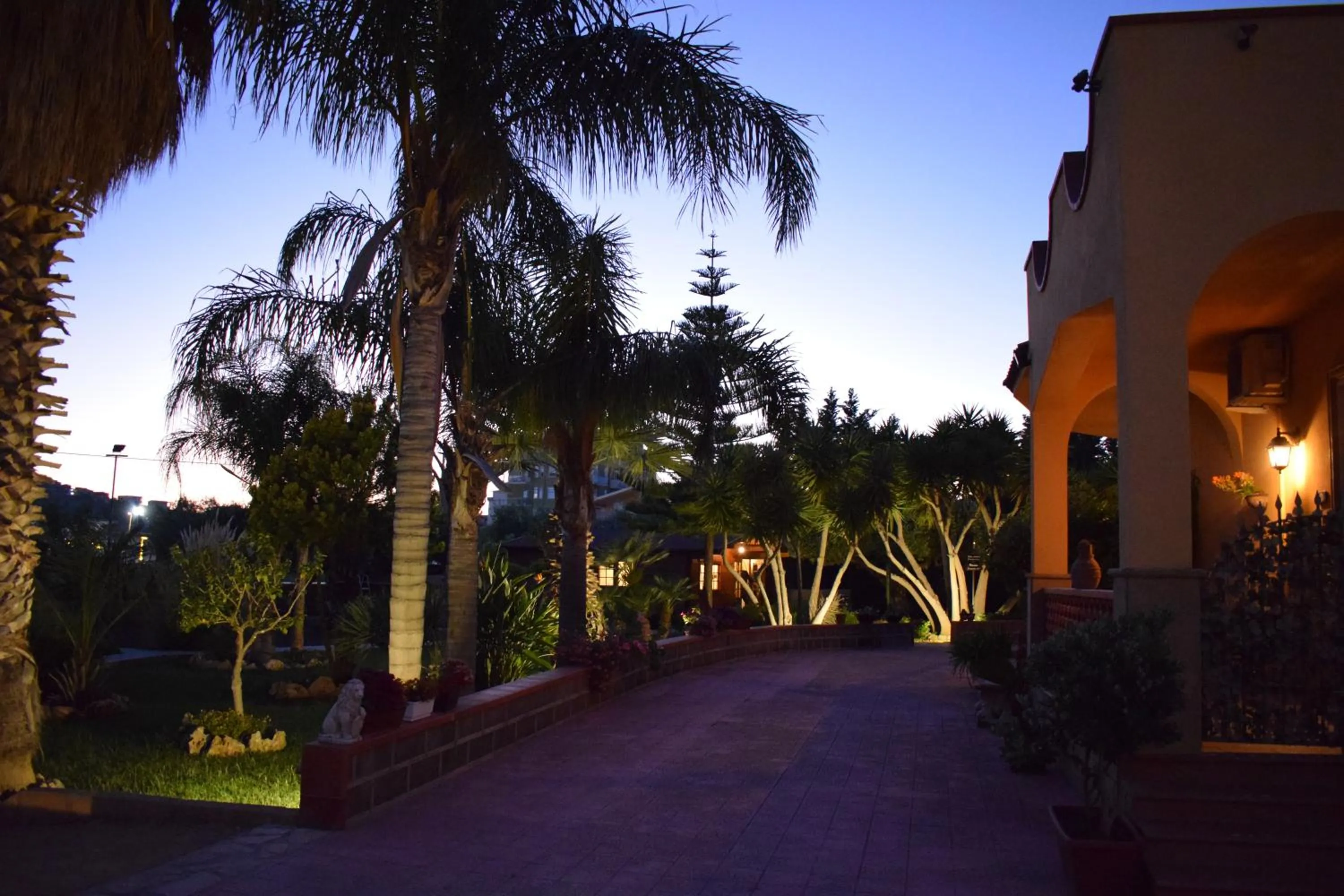 Facade/entrance in Villa Concordia