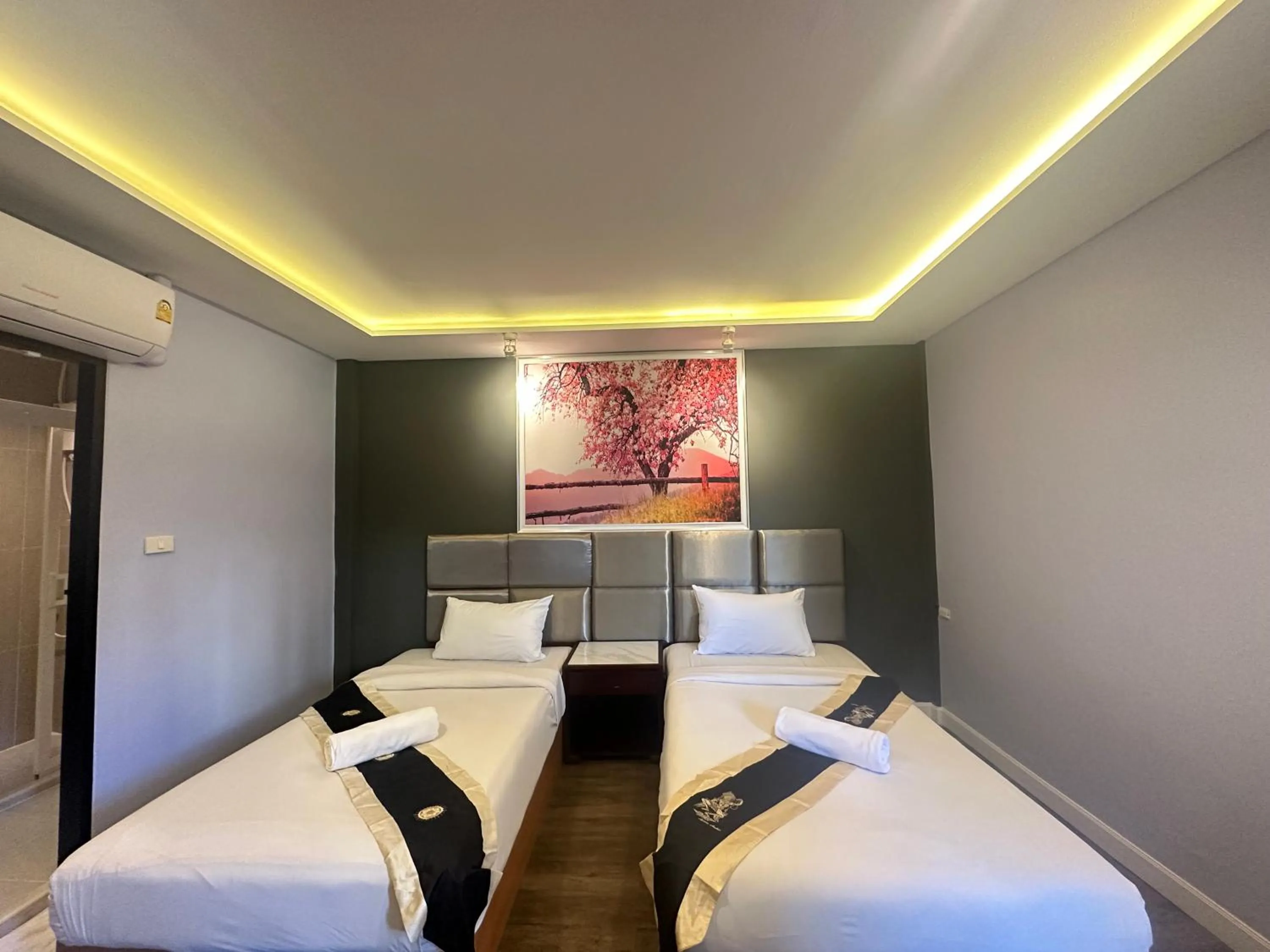 Bed in Metro Link Ratchada Hotel