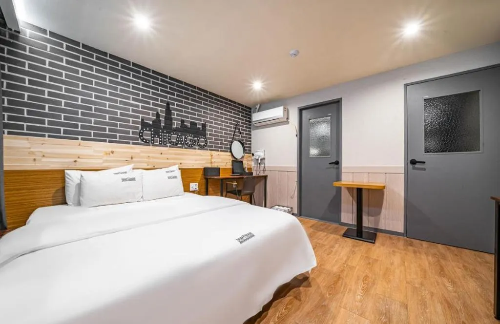 Bed in Hotel Chicago