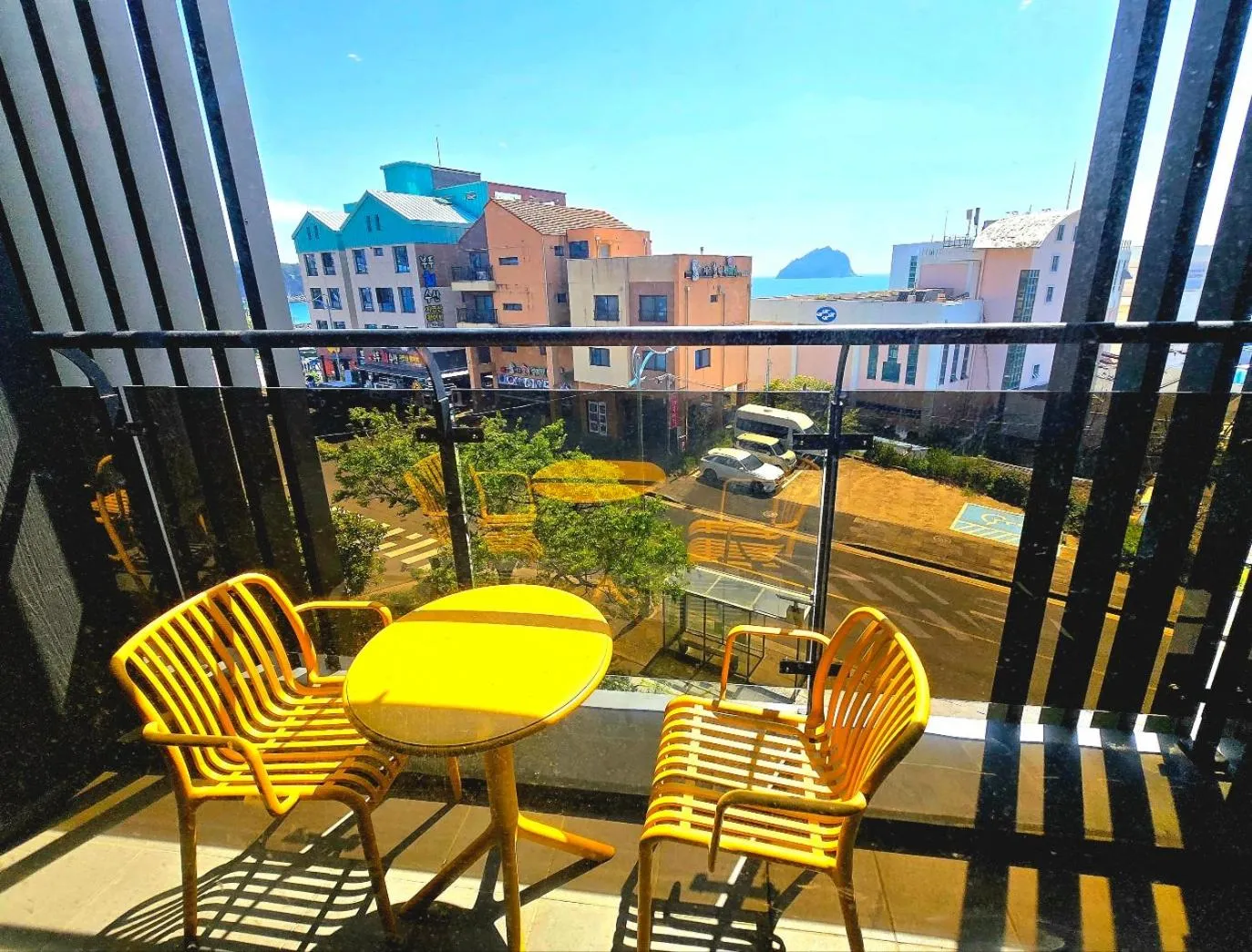 Balcony/Terrace in Hotel Fine Jeju