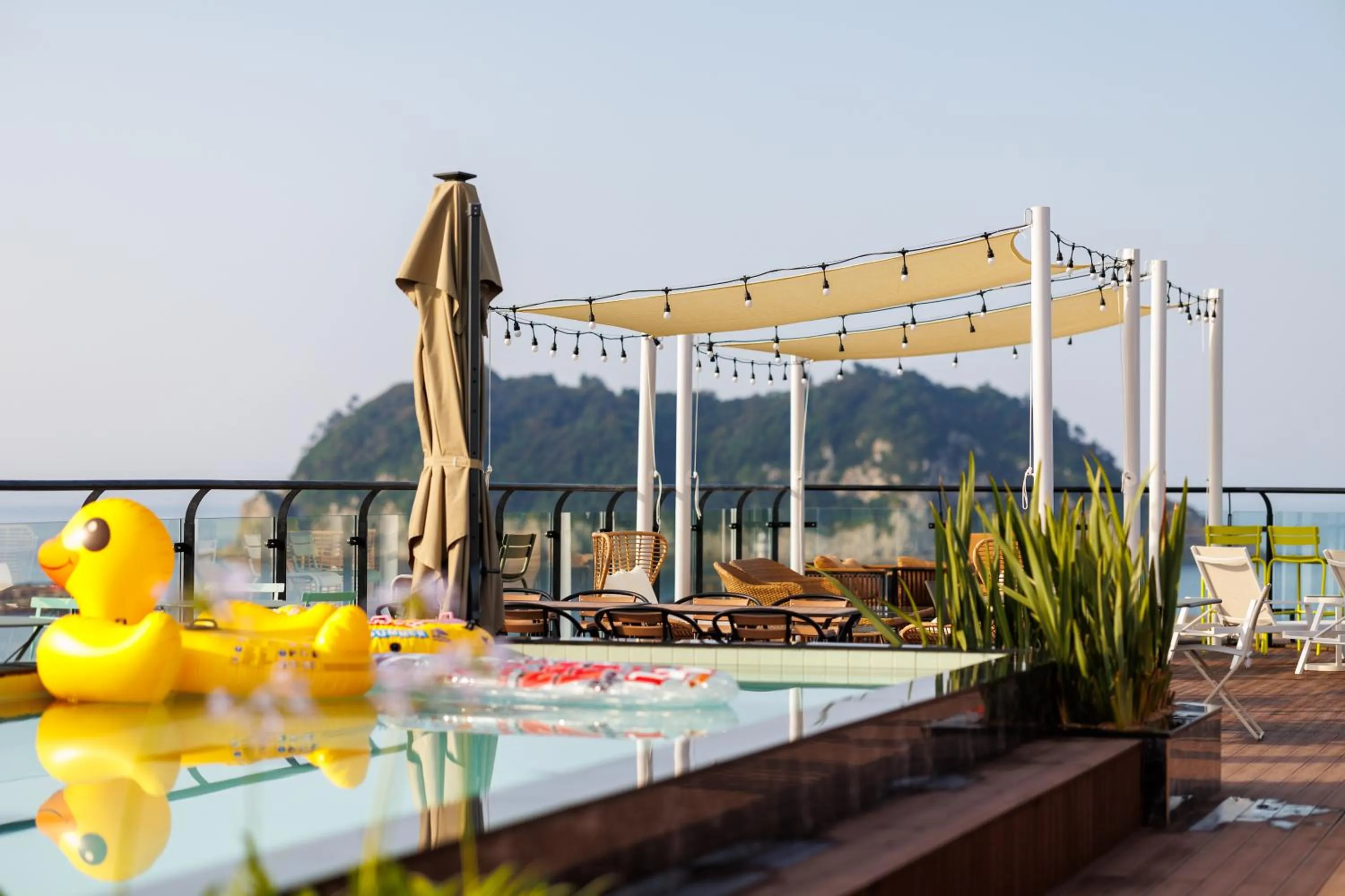 Natural landscape in Hotel Fine Jeju