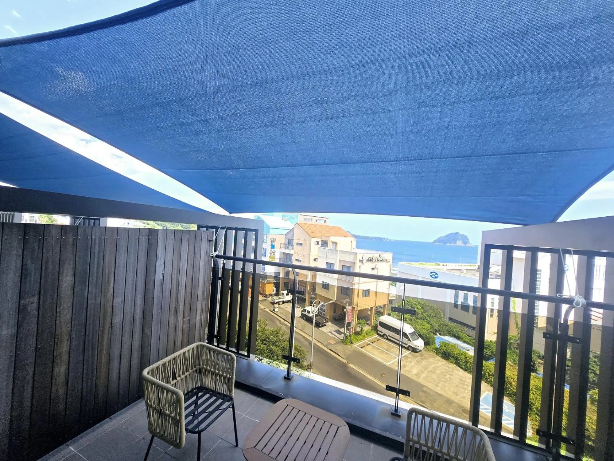 Balcony/Terrace in Hotel Fine Jeju