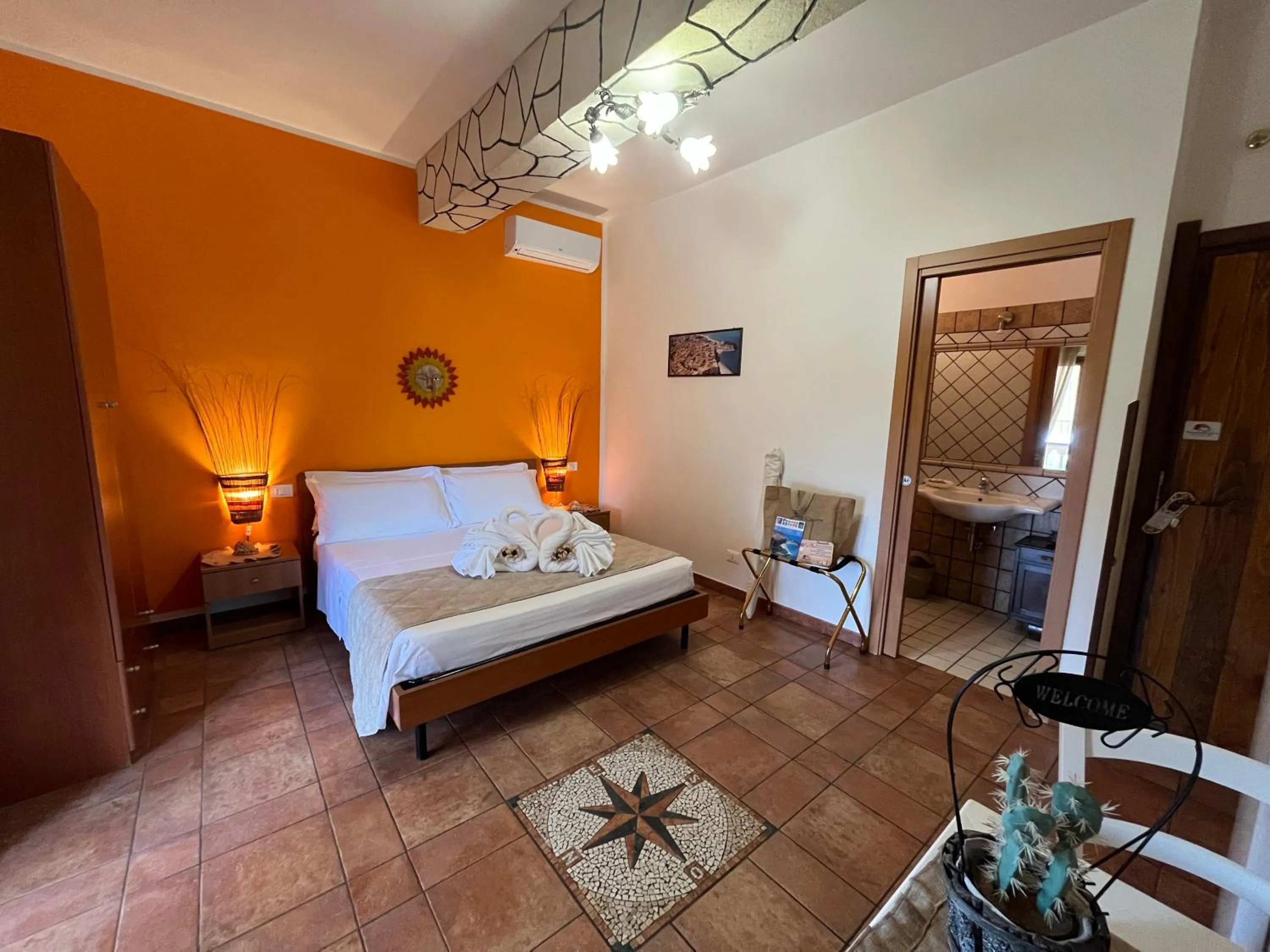 Bed in Tropea Casa Scirocco