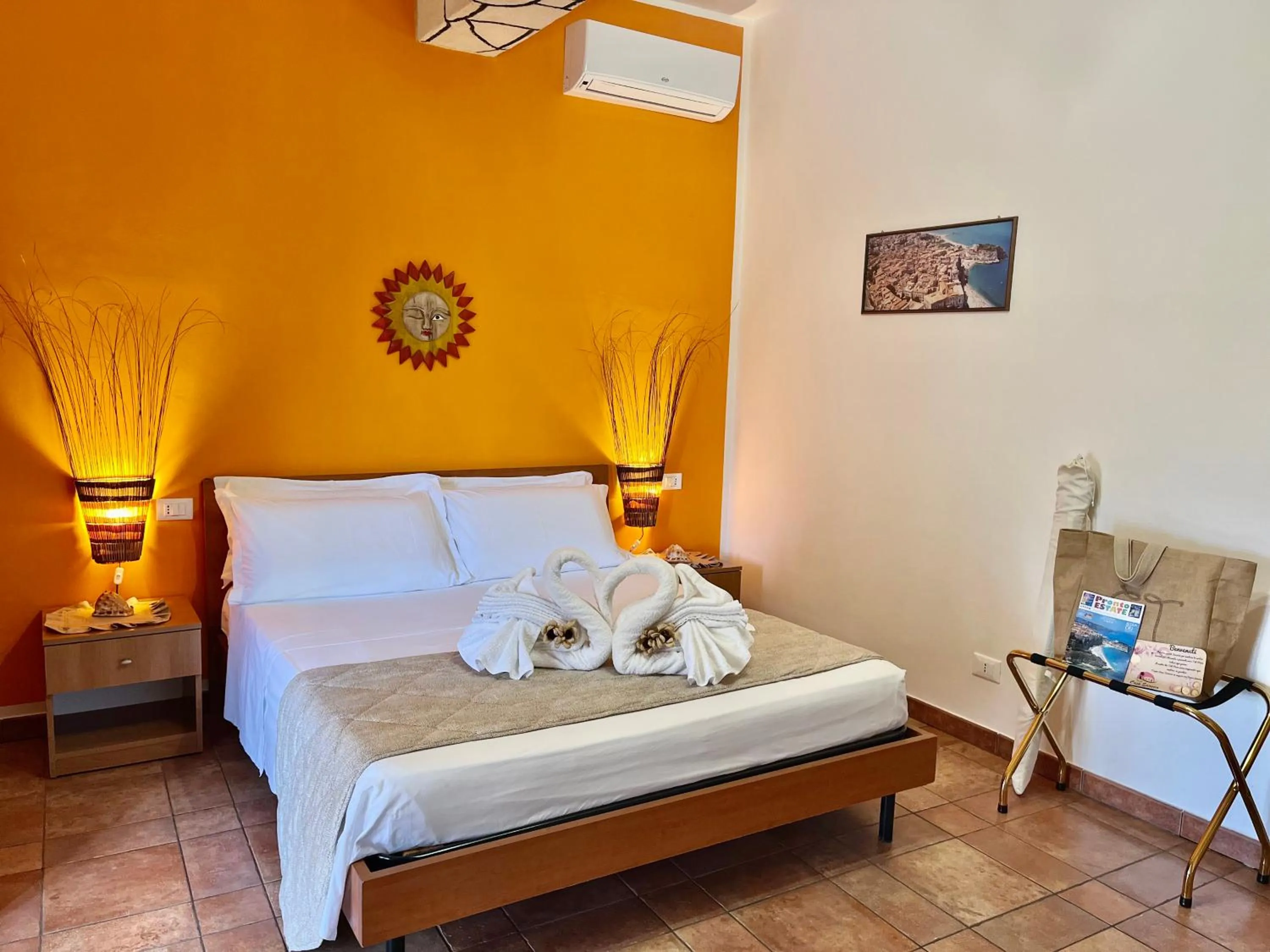 Bed in Tropea Casa Scirocco