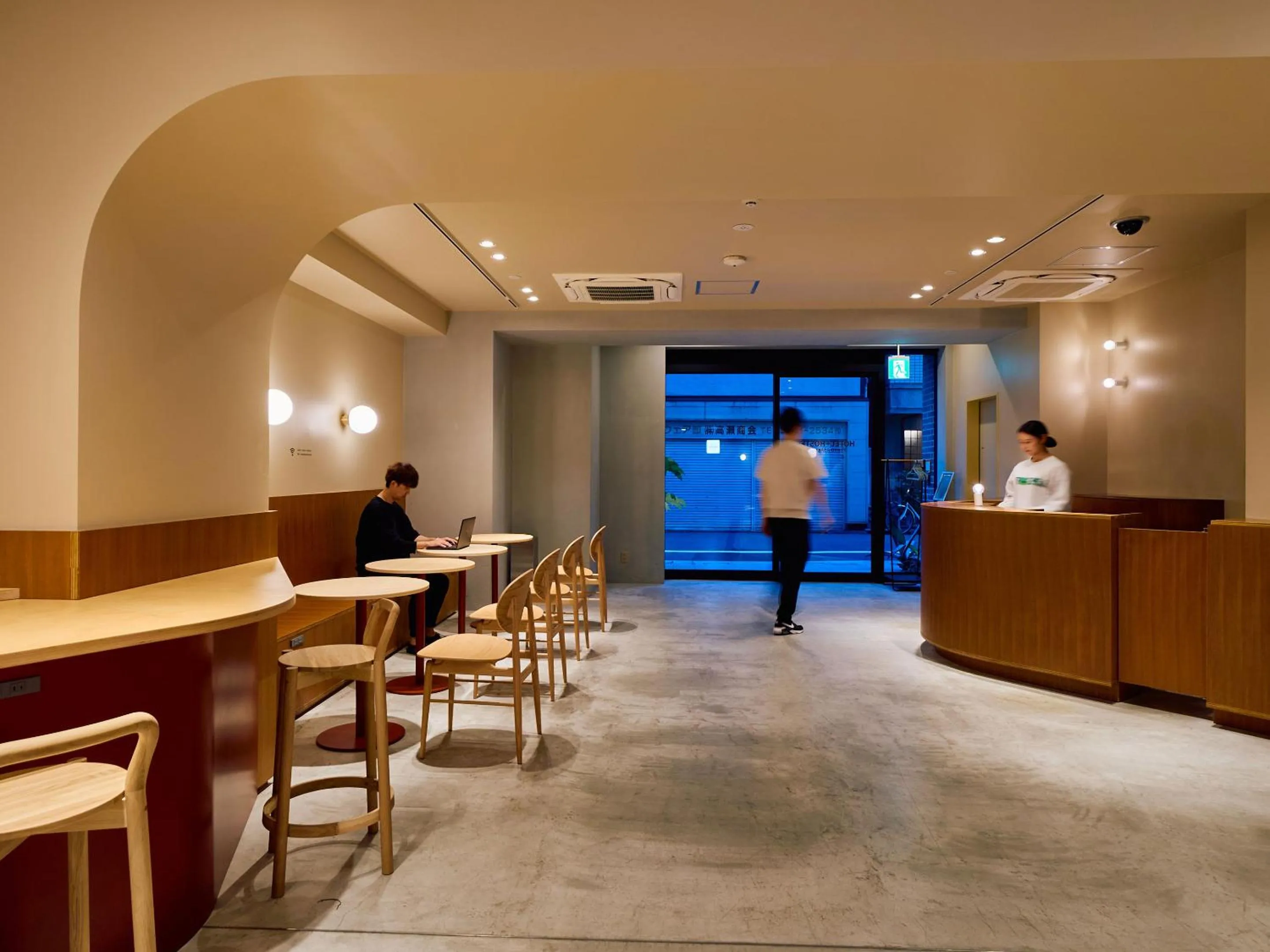 Lobby or reception in Hotel Plus Hostel TOKYO ASAKUSA 2