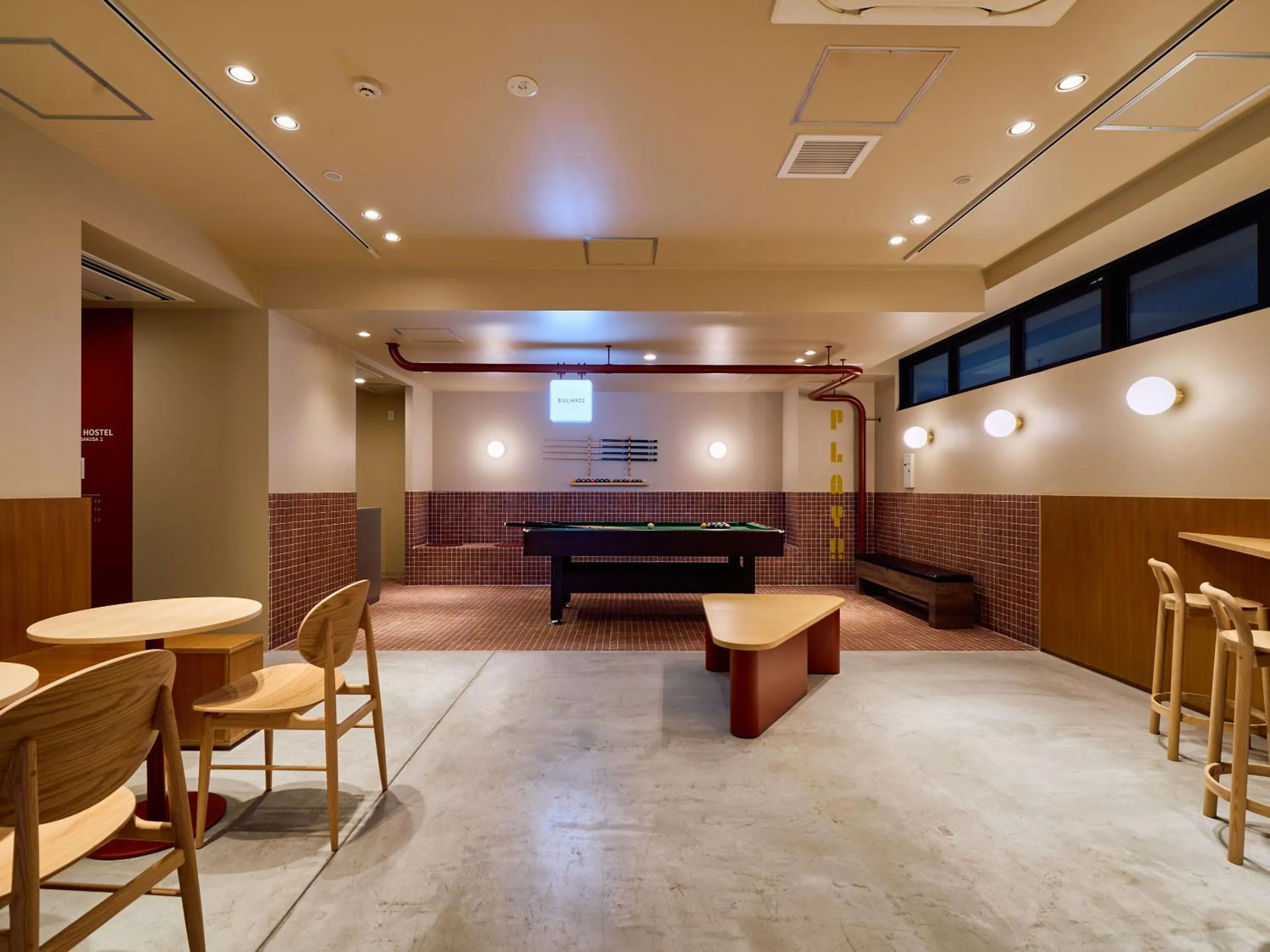 Communal lounge/ TV room in Hotel Plus Hostel TOKYO ASAKUSA 2