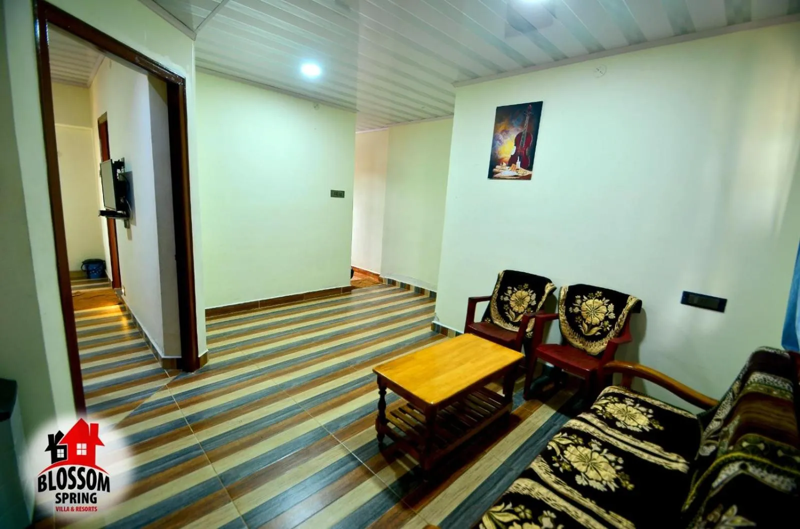 Living room in Blossom Spring