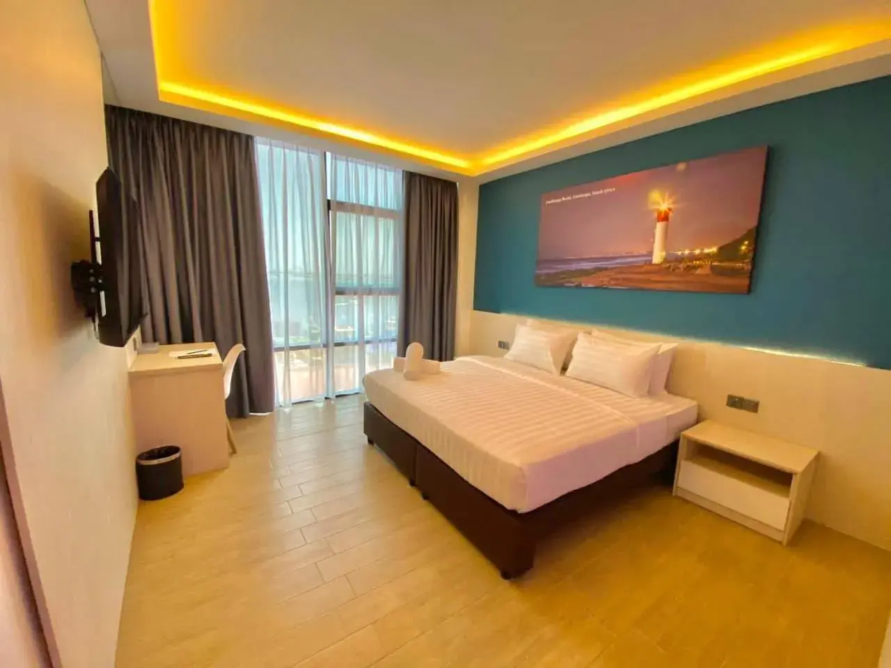 Deluxe King Room in Lighthouse Hotel Semporna Deluxe King Room in Lighthouse Hotel Semporna