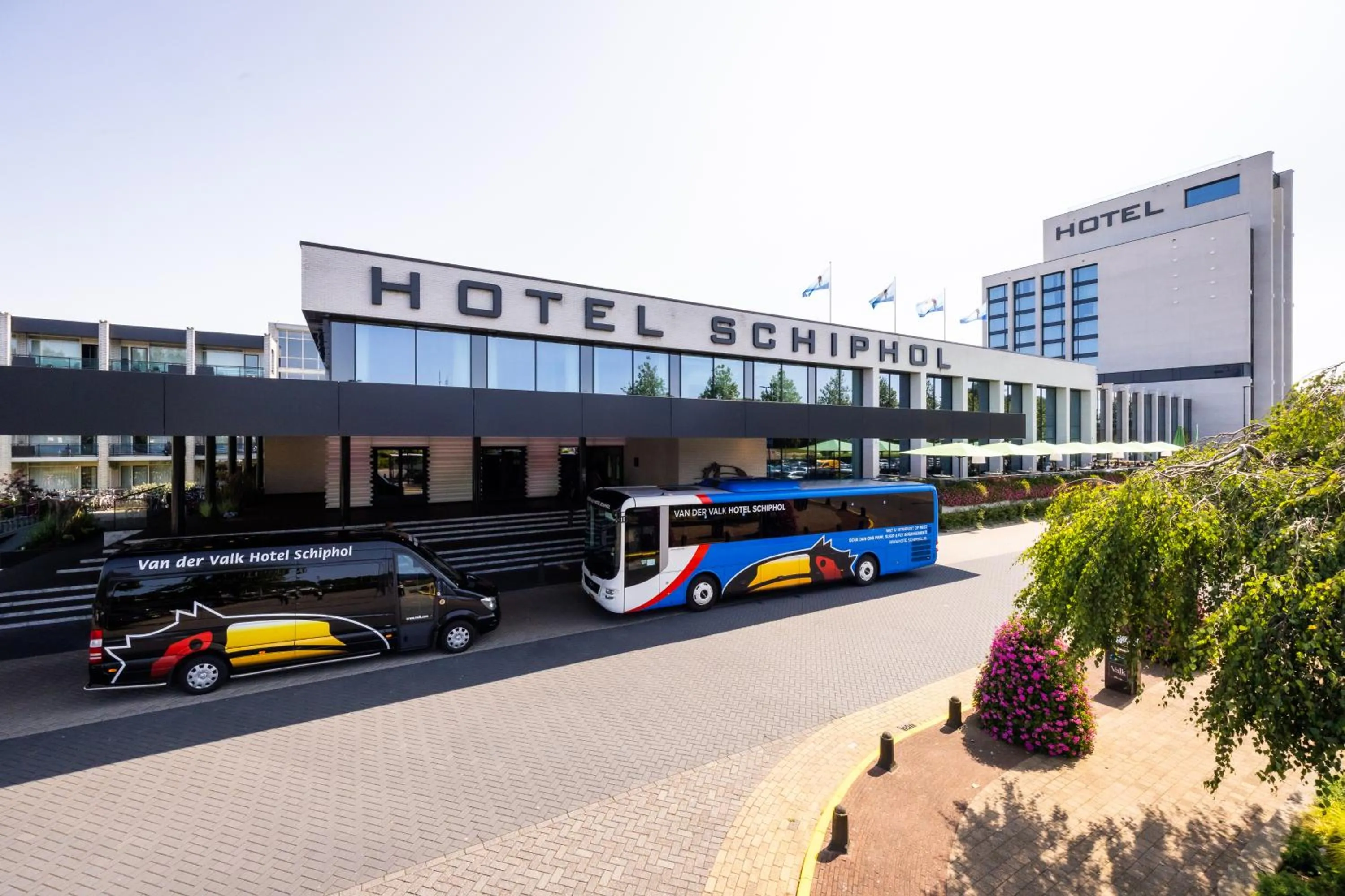 Property building in Van der Valk Hotel Schiphol