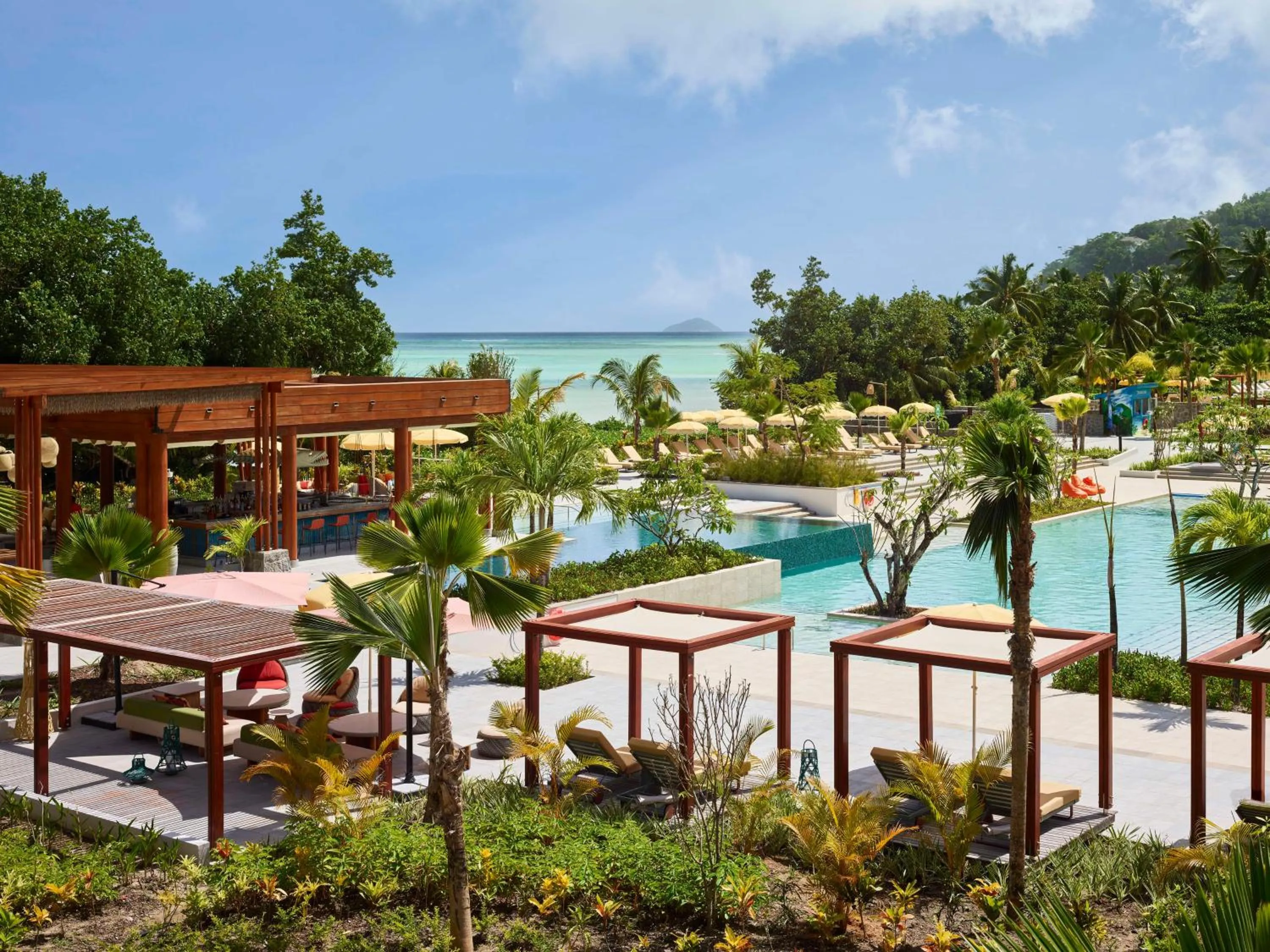 Pool view in Canopy By Hilton Seychelles Resort