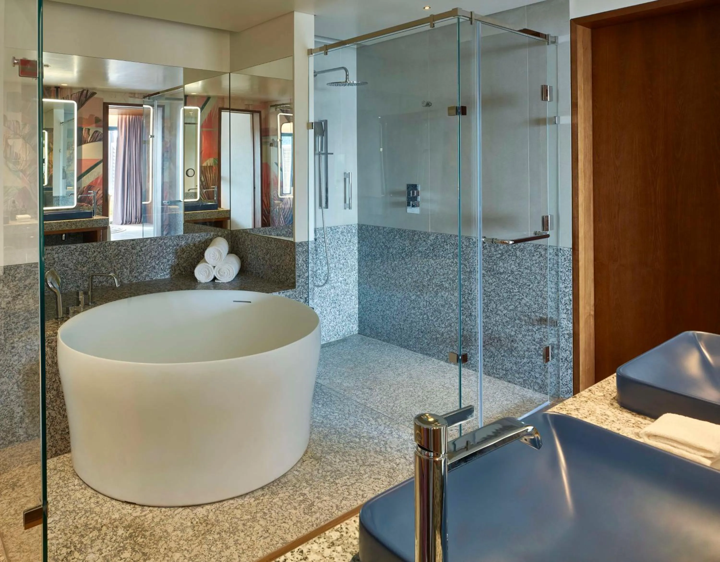 Shower in Canopy By Hilton Seychelles Resort