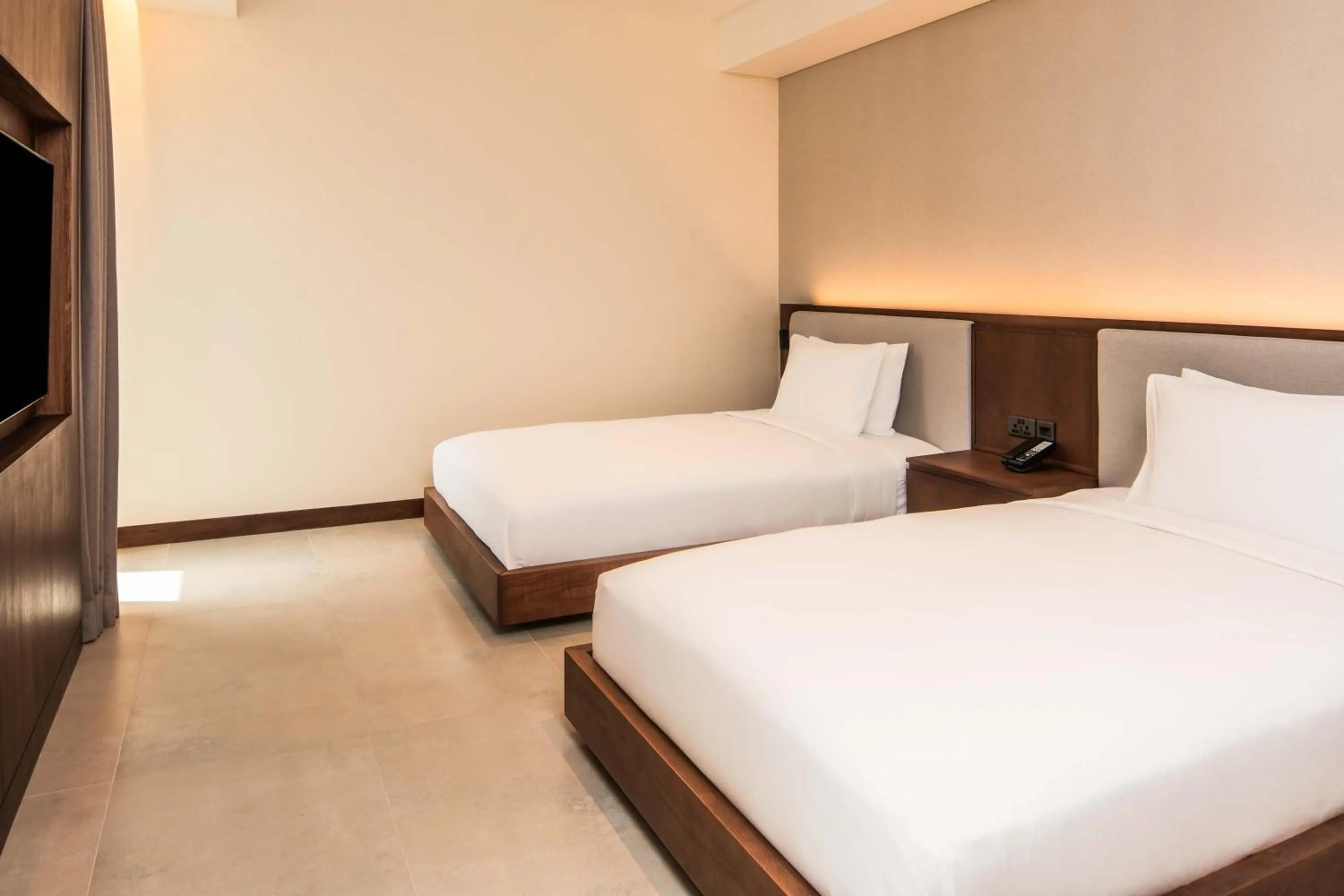 Bedroom, Bed in Canopy By Hilton Seychelles Resort